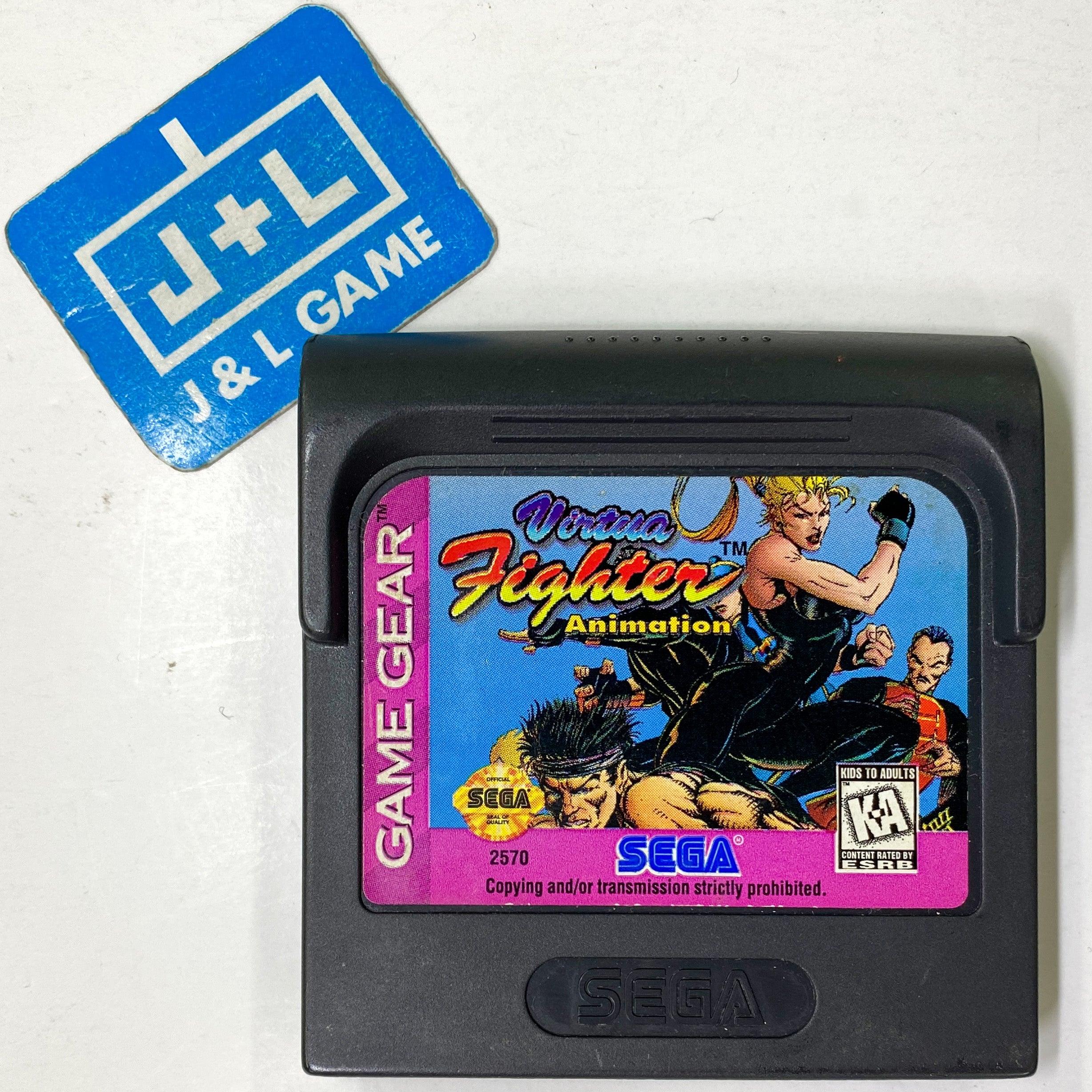 GG★VIRTUA FIGHTER ANIMATION 海外版 端子清掃済 Virtua Fighter Animation - SEGA GameGear [Pre-Owned] | J&L Game