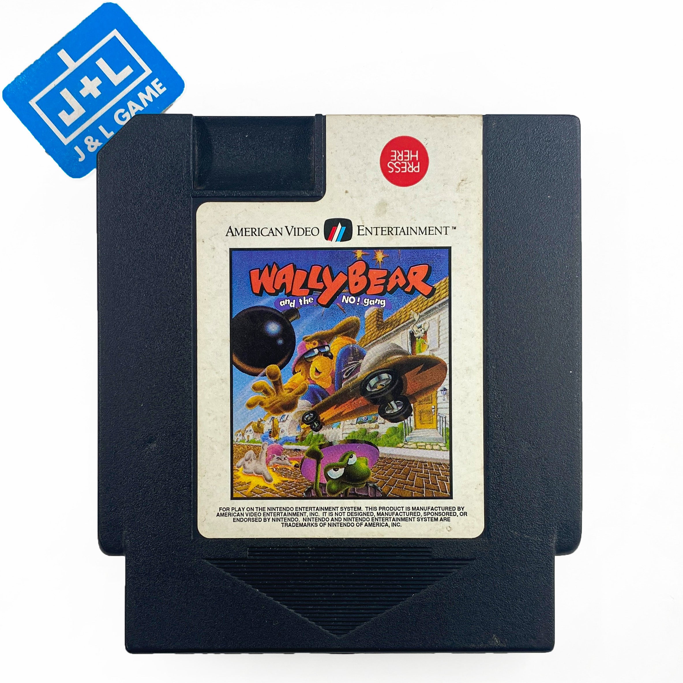 Wally Bear and the NO! Gang - (NES) Nintendo Entertainment System [Pre-Owned] Video Games American Video Entertainment   