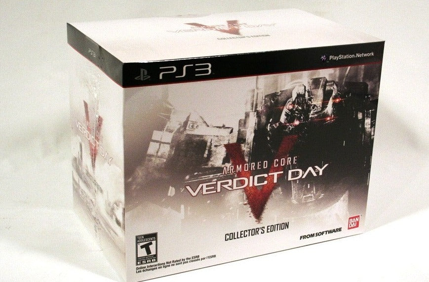 Armored Core Verdict Day Namco Exclusive Collectors Edition 90/250 - (PS3) Playstation 3 Video Games Namco   