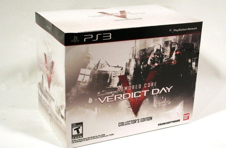 Armored Core Verdict Day Namco Exclusive Collectors Edition 89/250 - (PS3) Playstation 3 Video Games Namco   