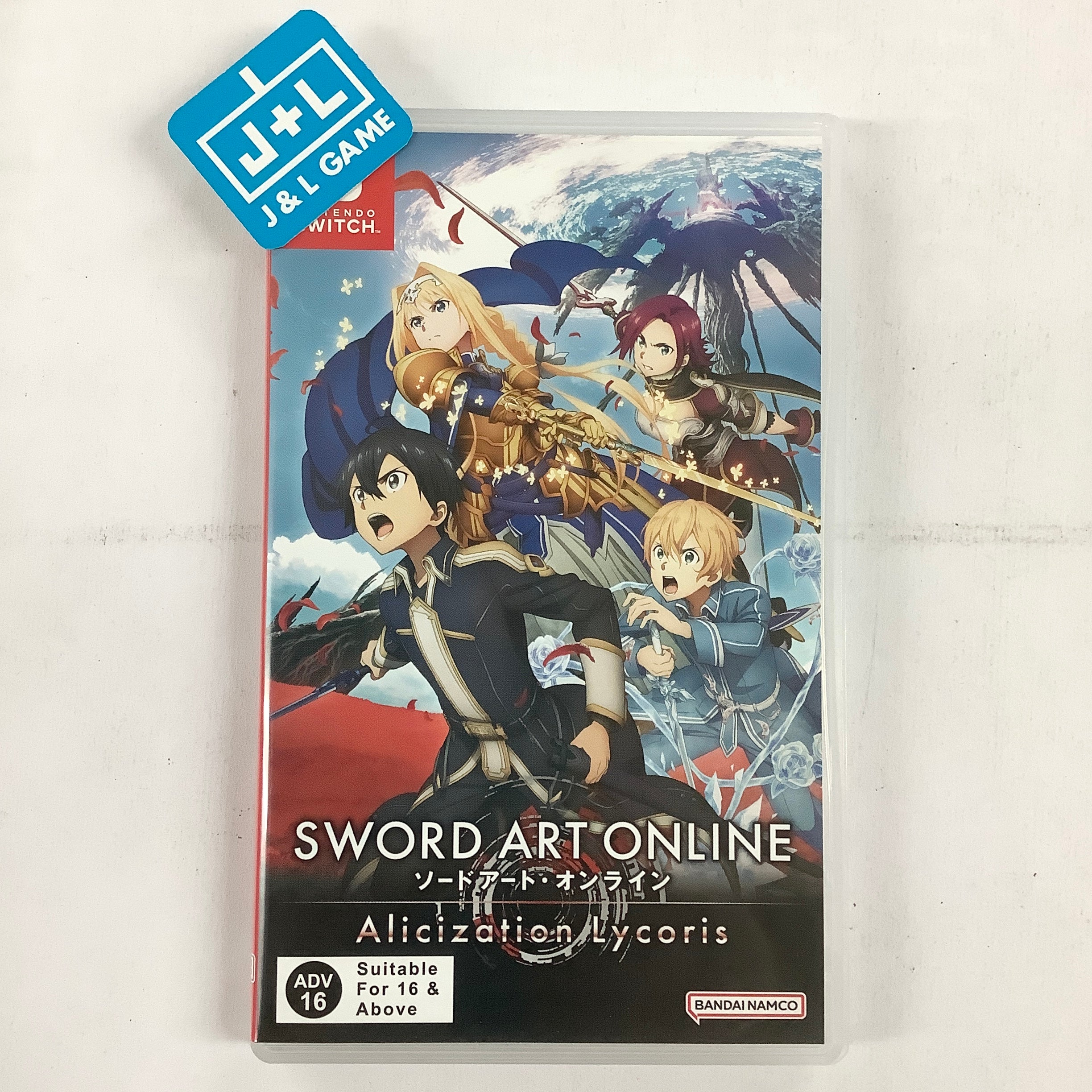 SWORD ART ONLINE: Alicization Lycoris - (NSW) Nintendo Switch [Pre-Owned] (Asia Import) Video Games Bandai Namco   