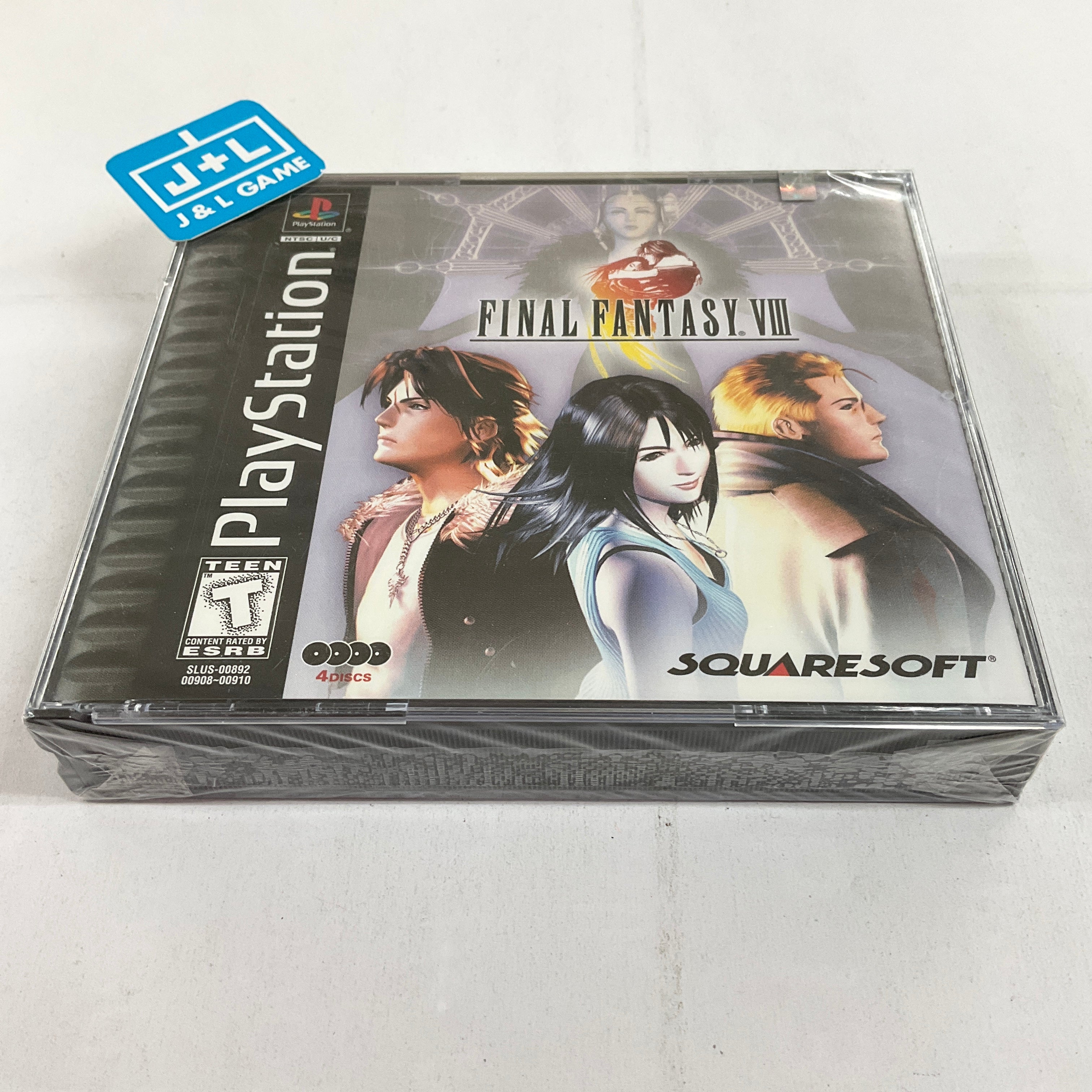 Final Fantasy VIII - (PS1) PlayStation 1 Video Games Square EA   