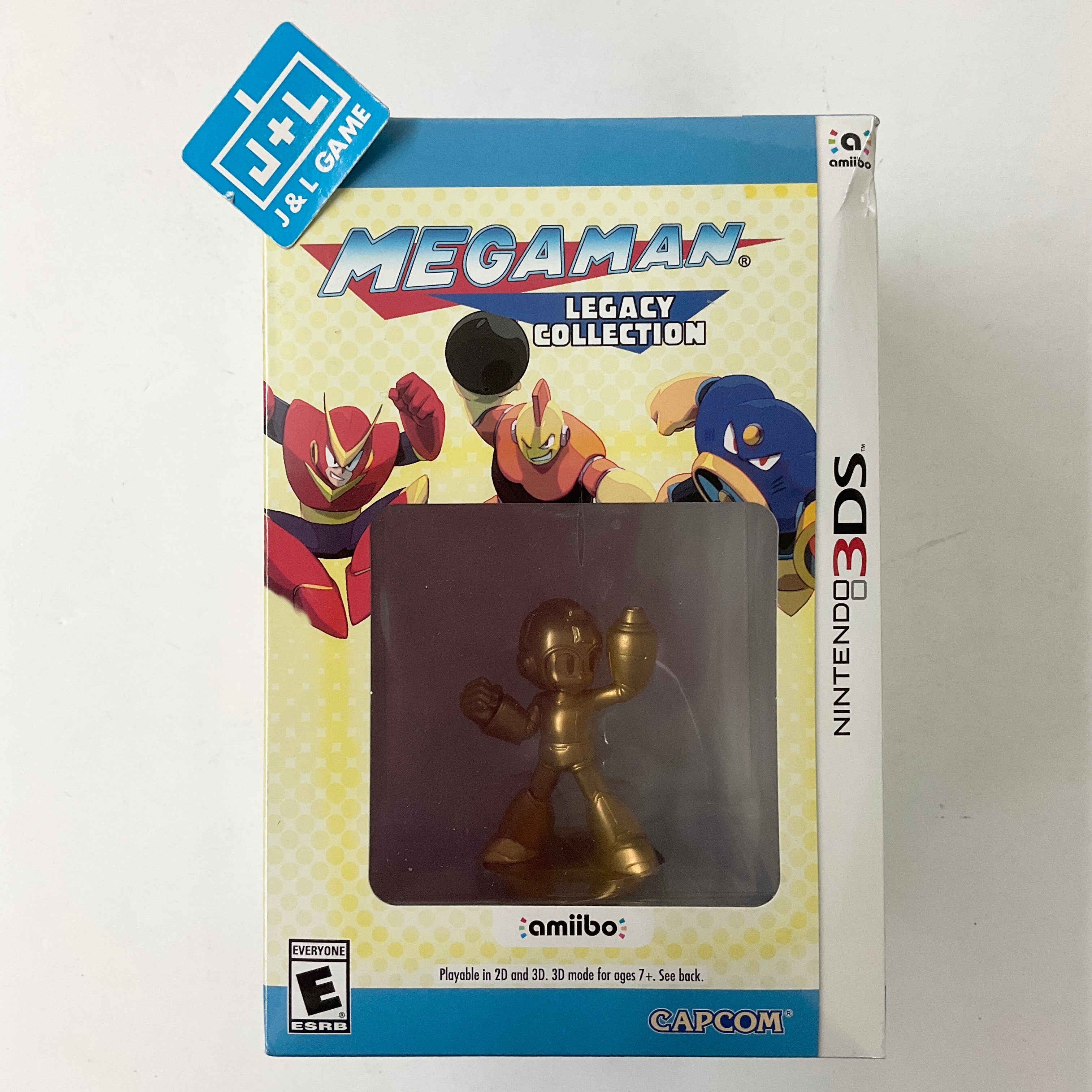 Mega Man Legacy Collection (with Amiibo) Nintendo 3DS J&L Game