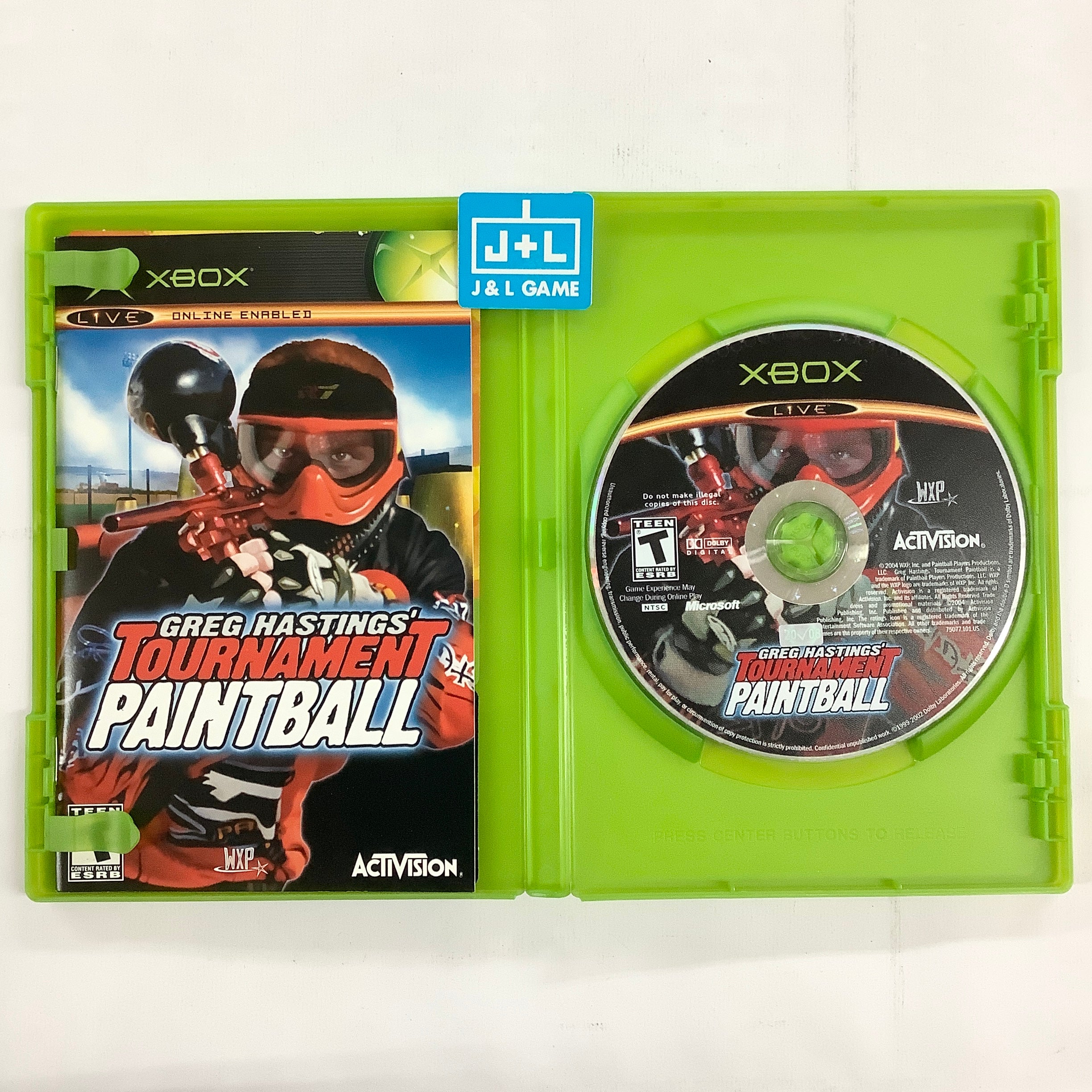 Greg Hastings' Tournament Paintball - (XB) Xbox [Pre-Owned] Video Games Activision   