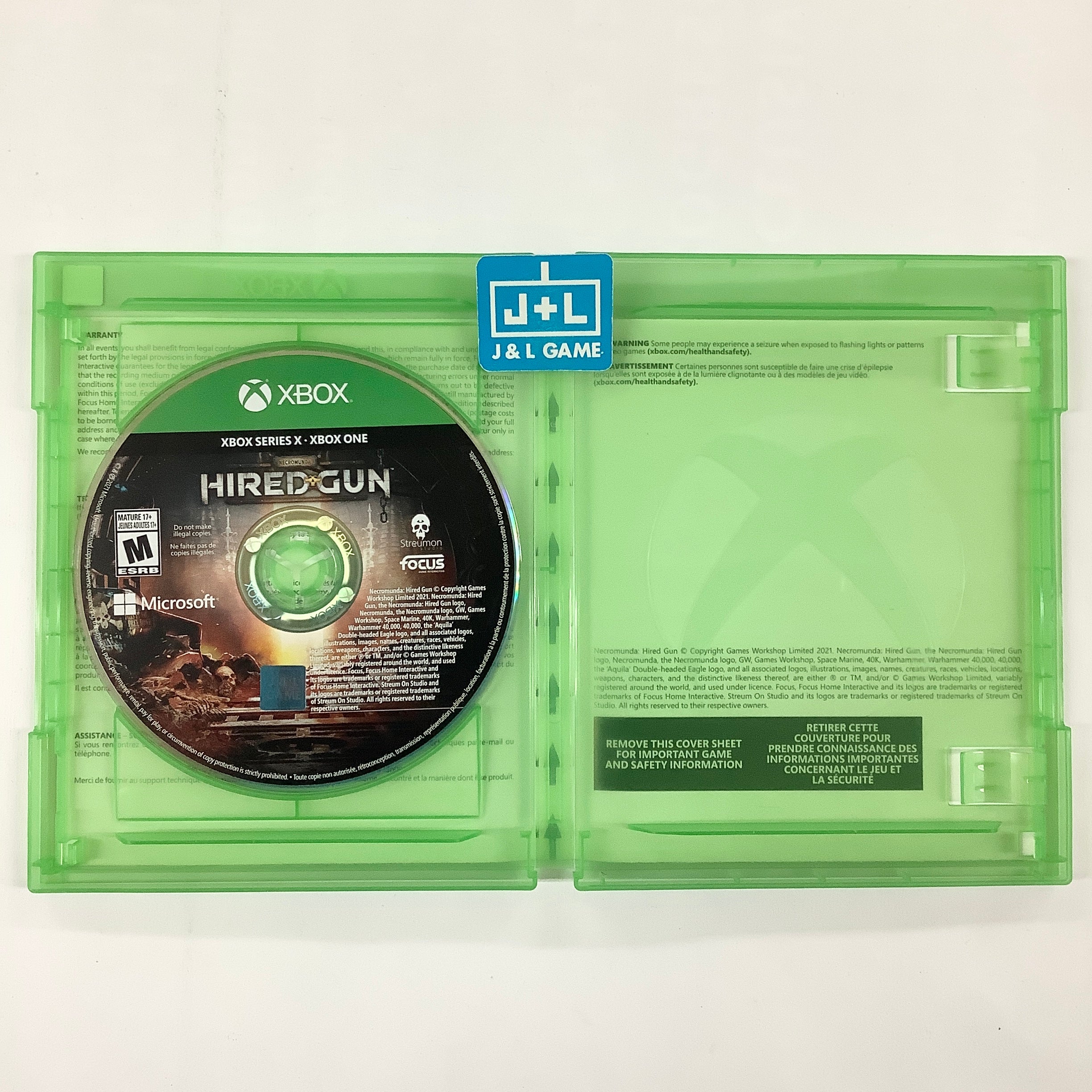 Necromunda: Hired Gun - (XSX) Xbox Series X [Pre-Owned] Video Games Focus Home Interactive   