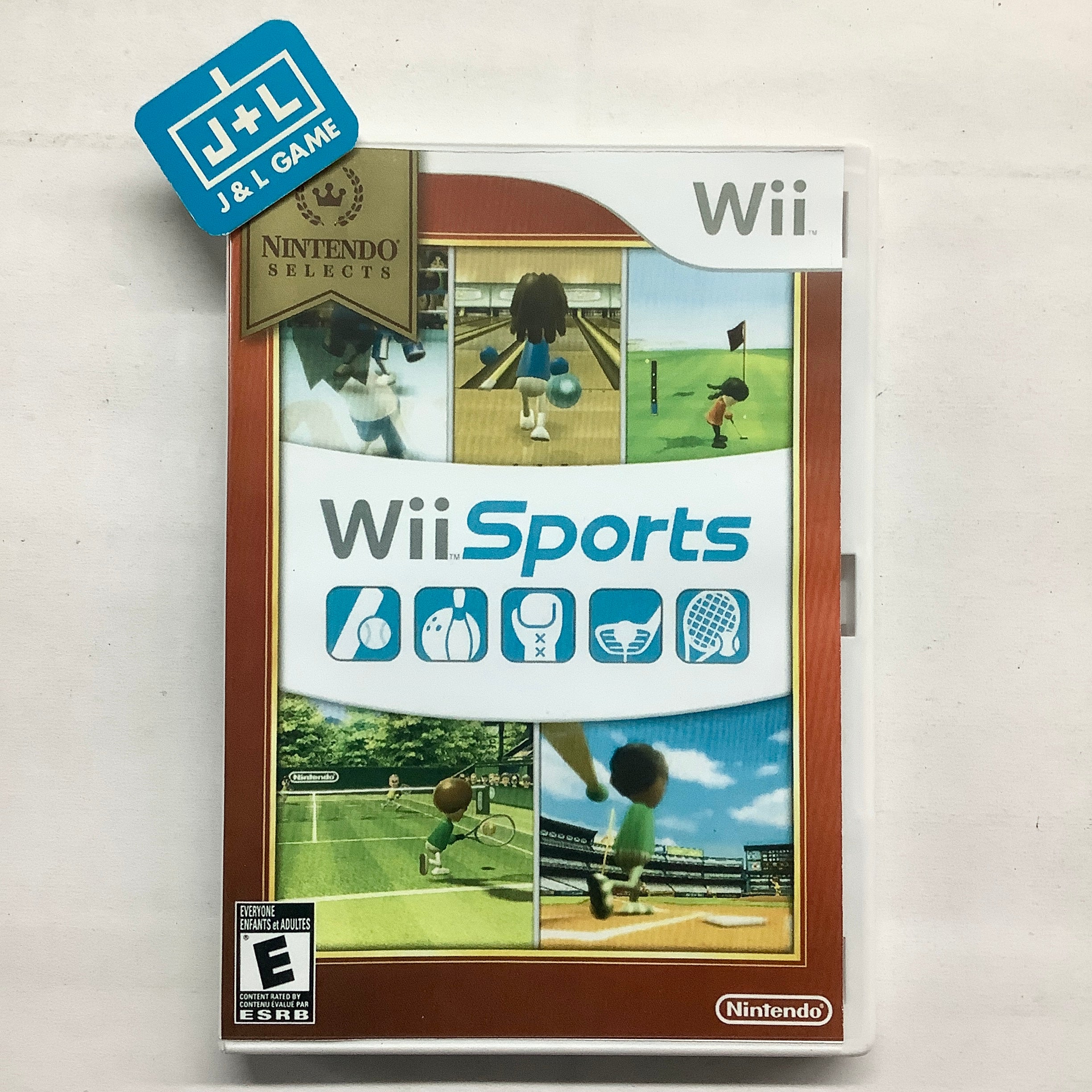 Wii Sports (Nintendo Selects)  - Nintendo Wii [Pre-Owned] Video Games Nintendo   