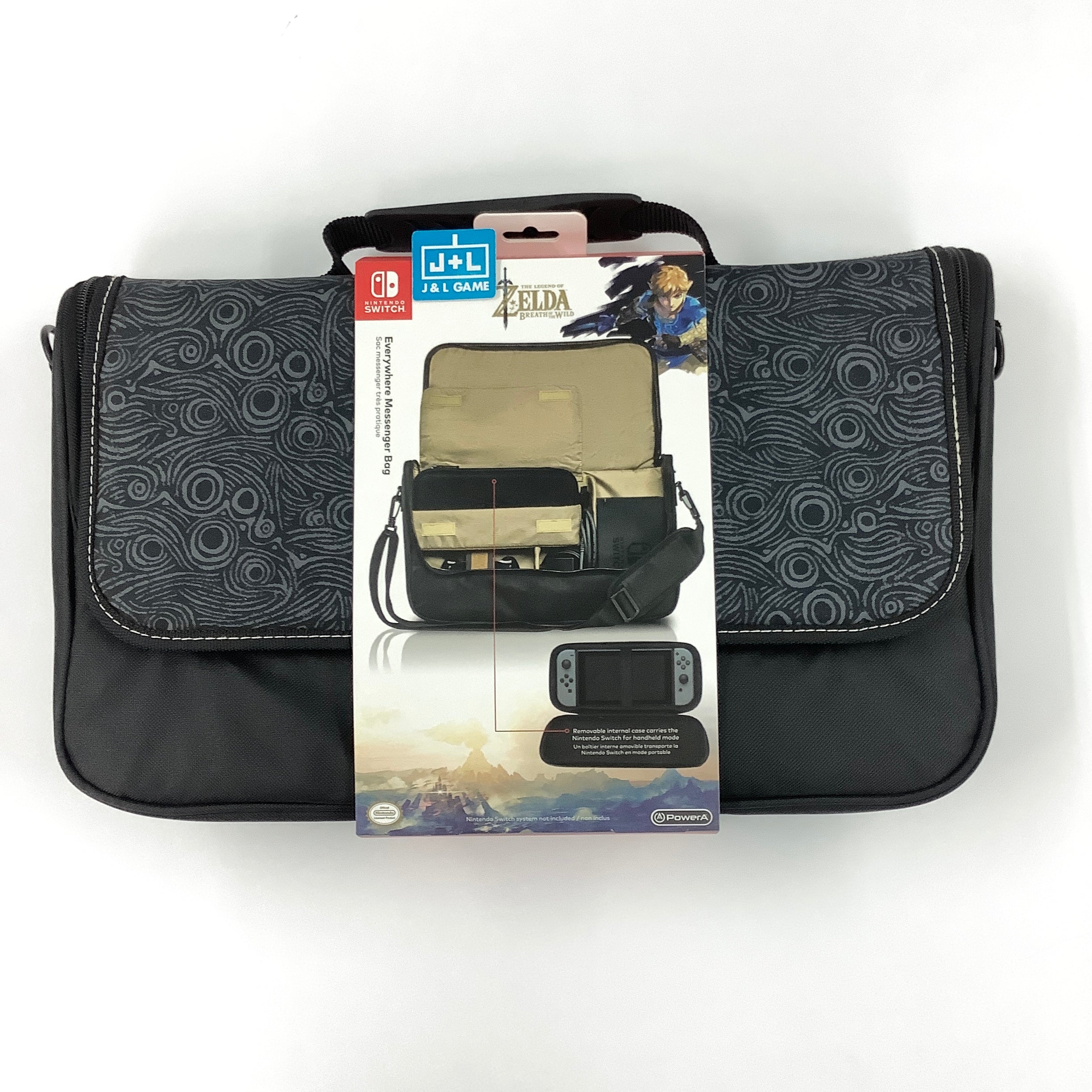 PowerA Everywhere Messenger Bag (The Legend of Zelda: Breath of the Wild) - (NSW) Nintendo Switch Accessories PowerA   