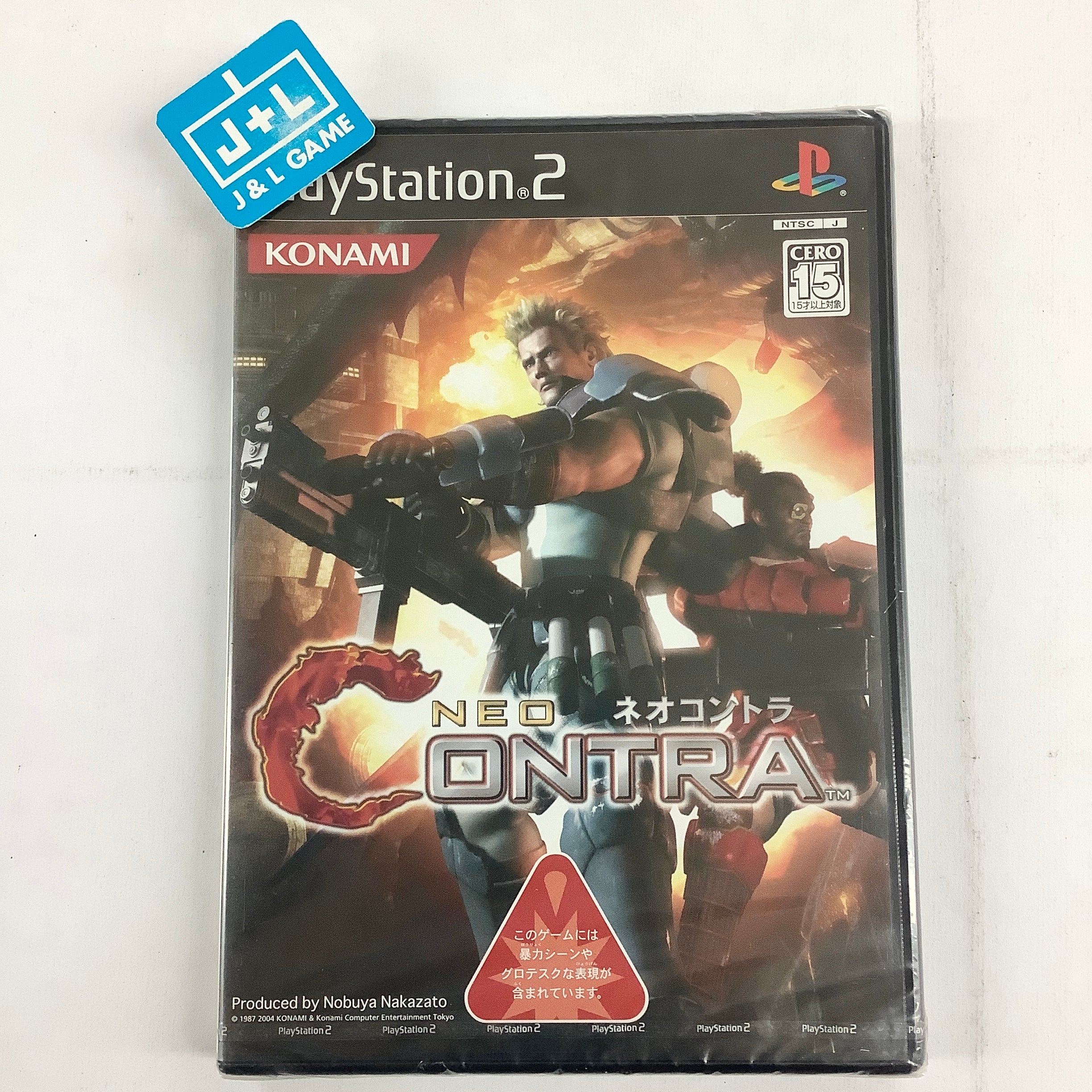 Neo Contra - (PS2) PlayStation 2 (Japanese Import) Video Games Konami