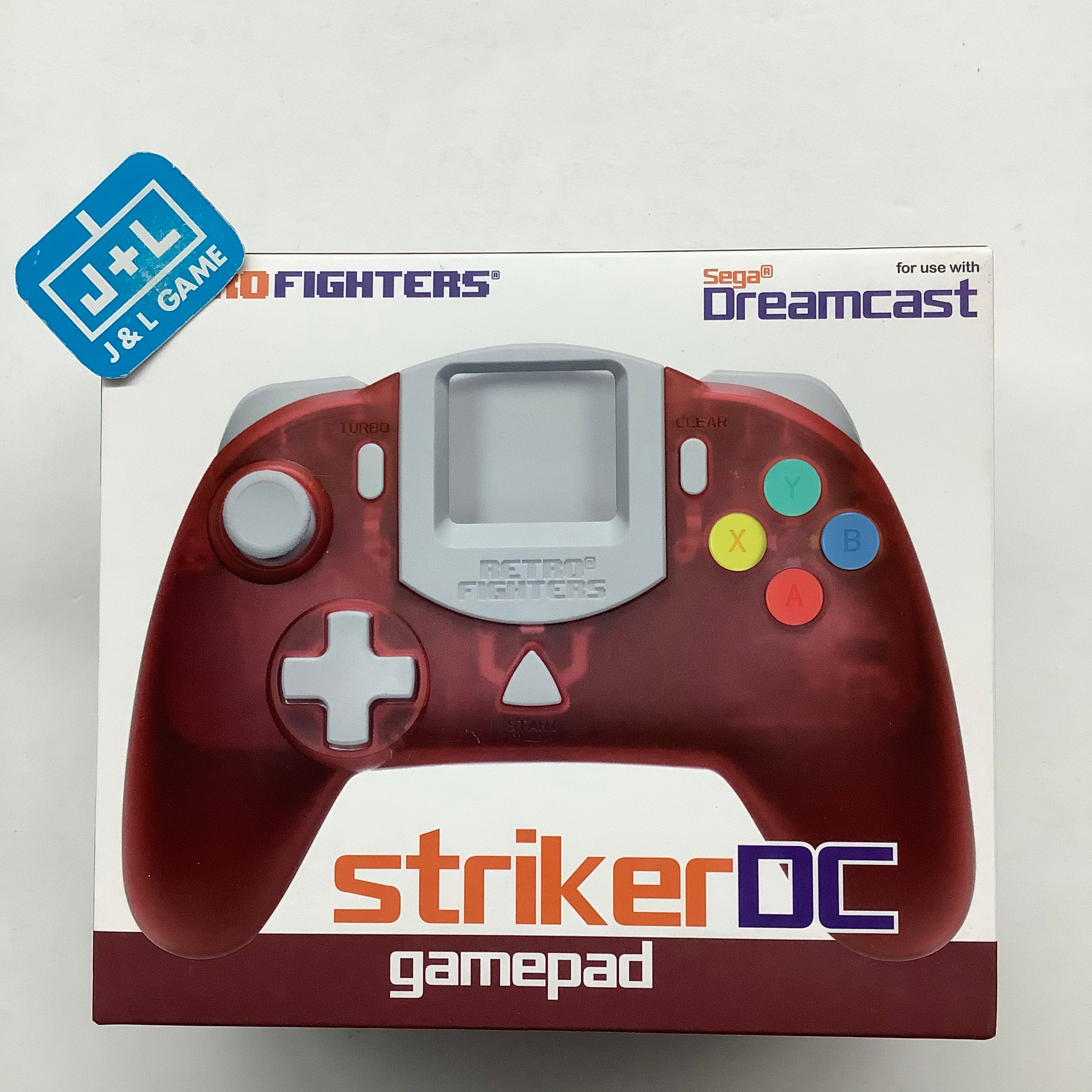 Retro Fighters StrikerDC Dreamcast Controller ( Red ) - SEGA Dreamcast Accessories Retro Fighters