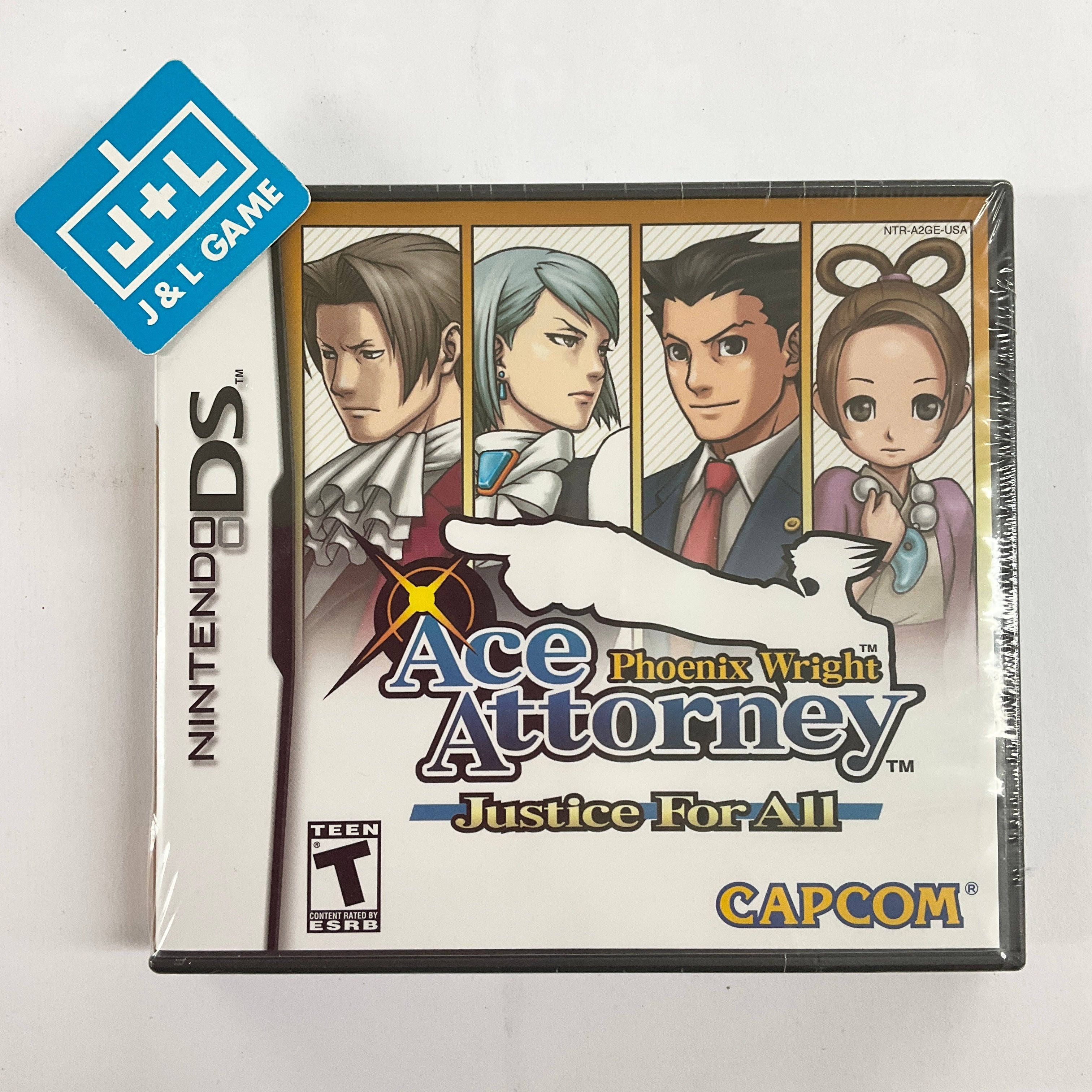 Phoenix Wright: Ace Attorney - Justice for All - (NDS) Nintendo DS Video Games Capcom   