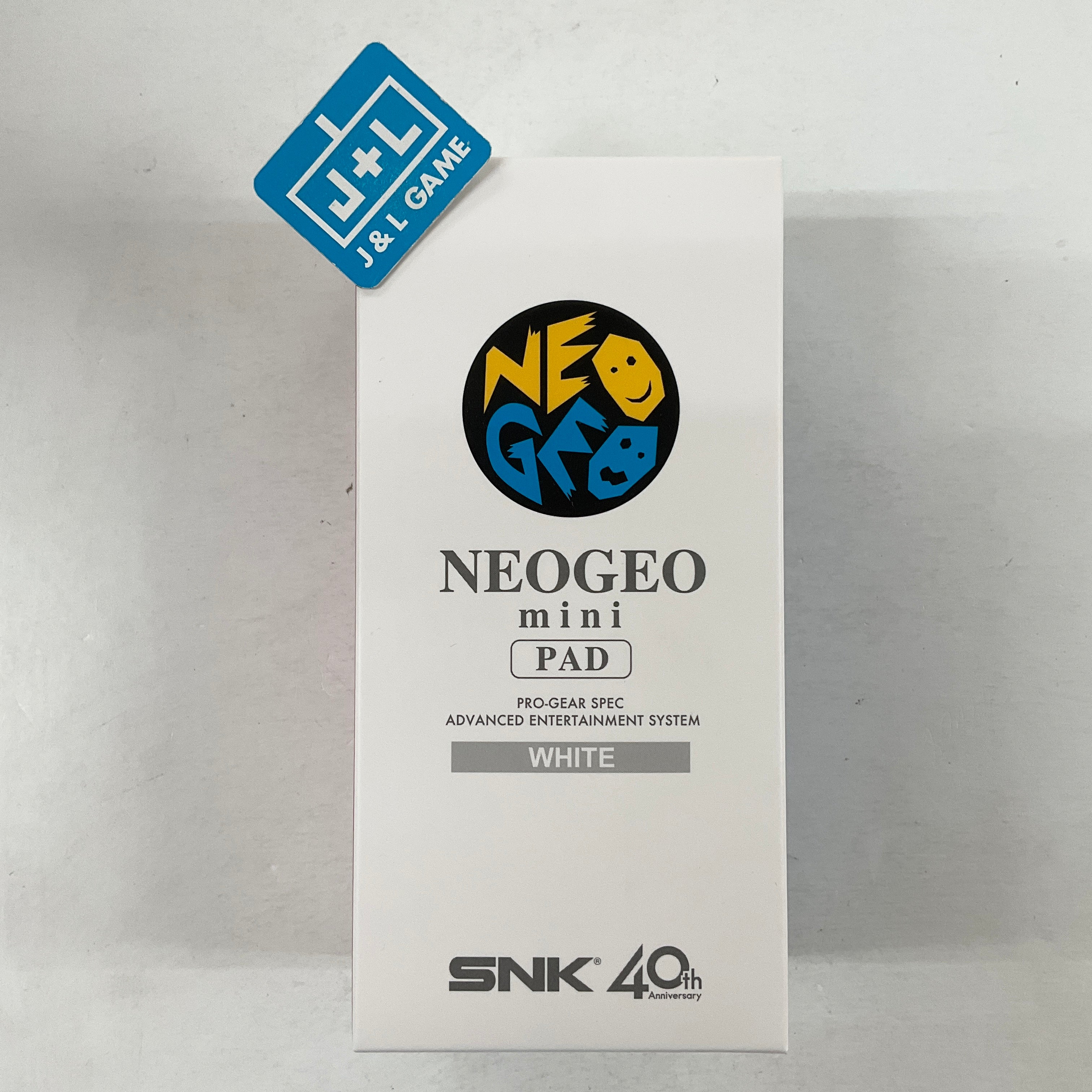 NEOGEO mini PAD (White) - (NGM) NeoGeo Mini Accessories SNK   