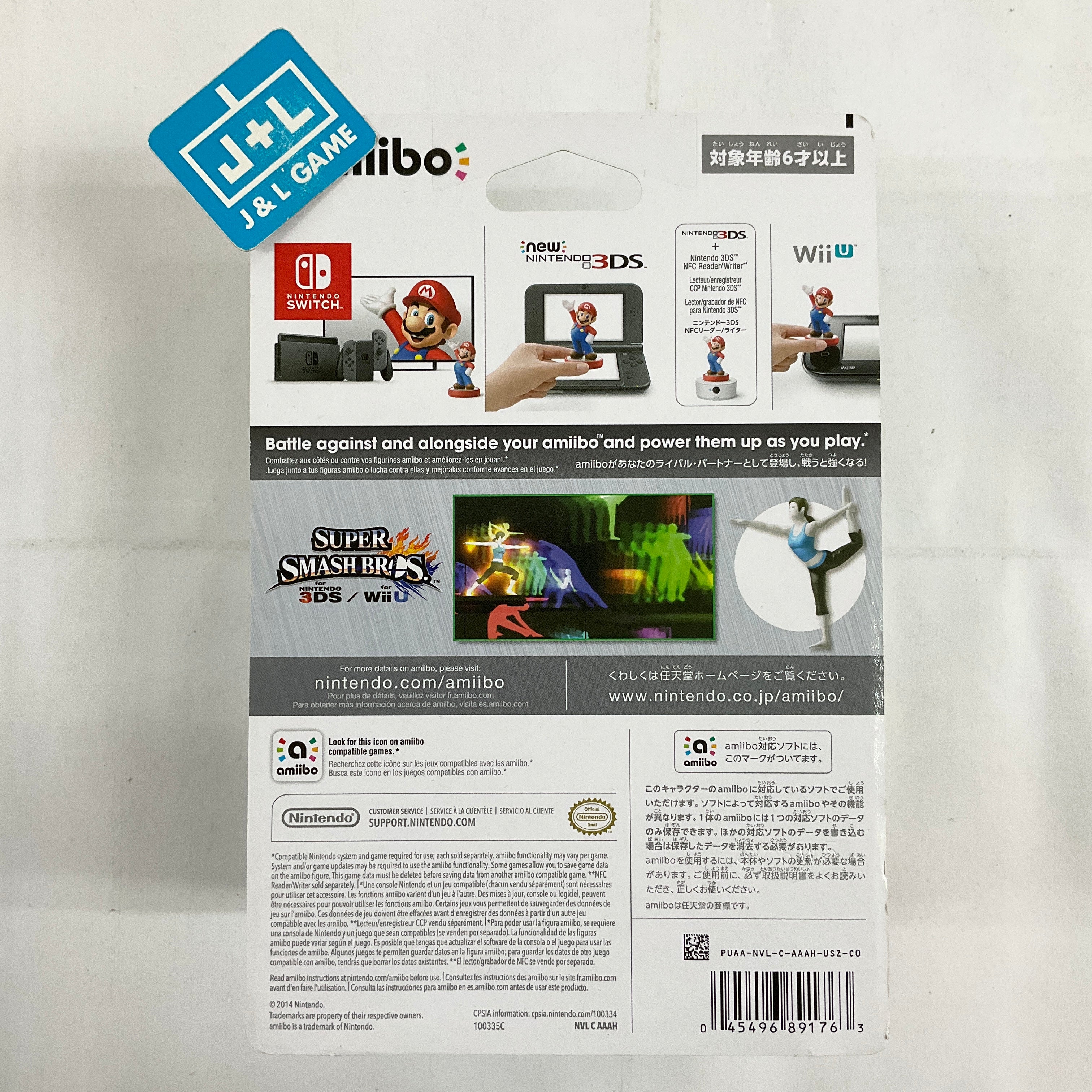 Wii Fit Trainer (Super Smash Bros. series) - Nintendo WiiU Amiibo Amiibo Nintendo   