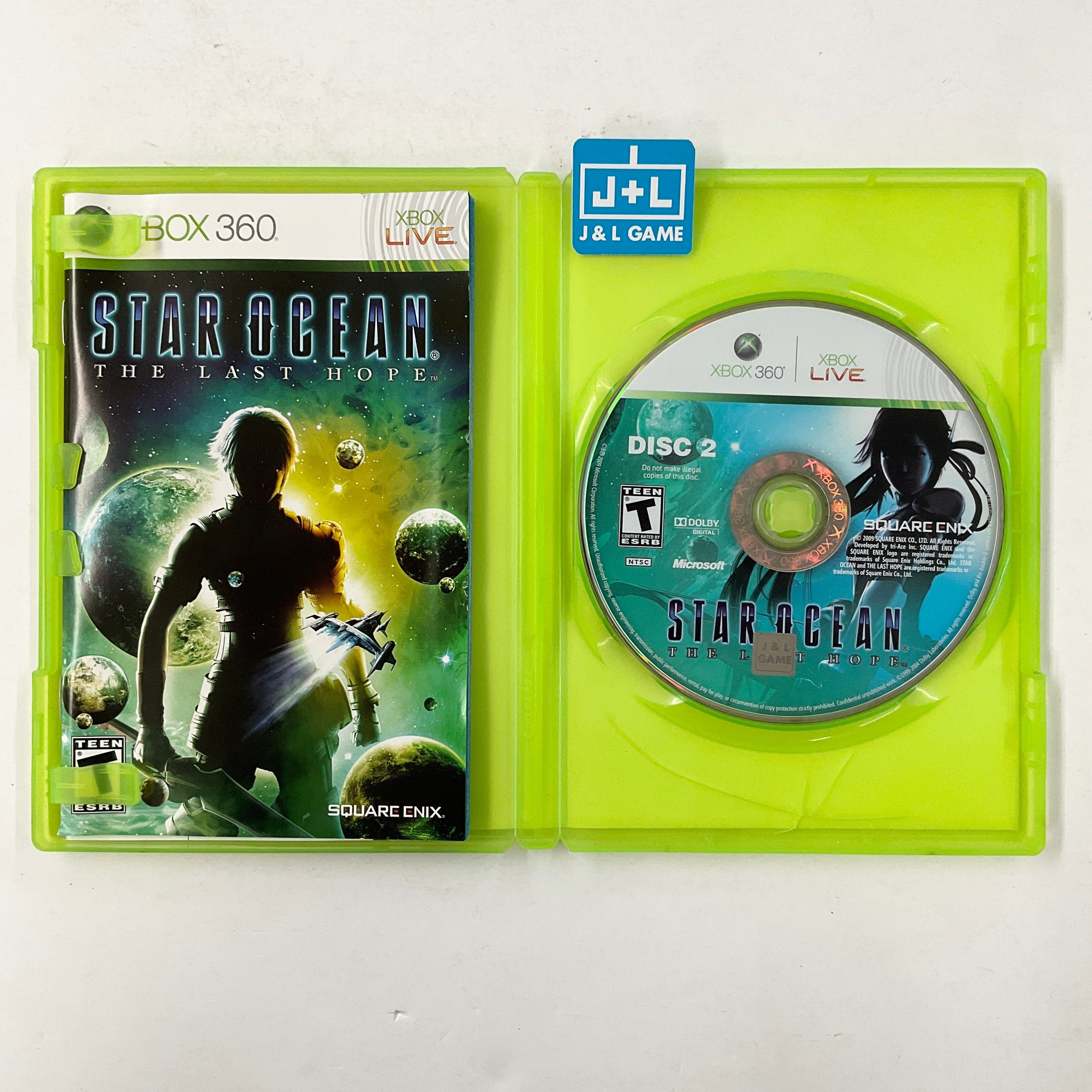 Star Ocean: The Last Hope - Xbox 360 [Pre-Owned] Video Games Square Enix   