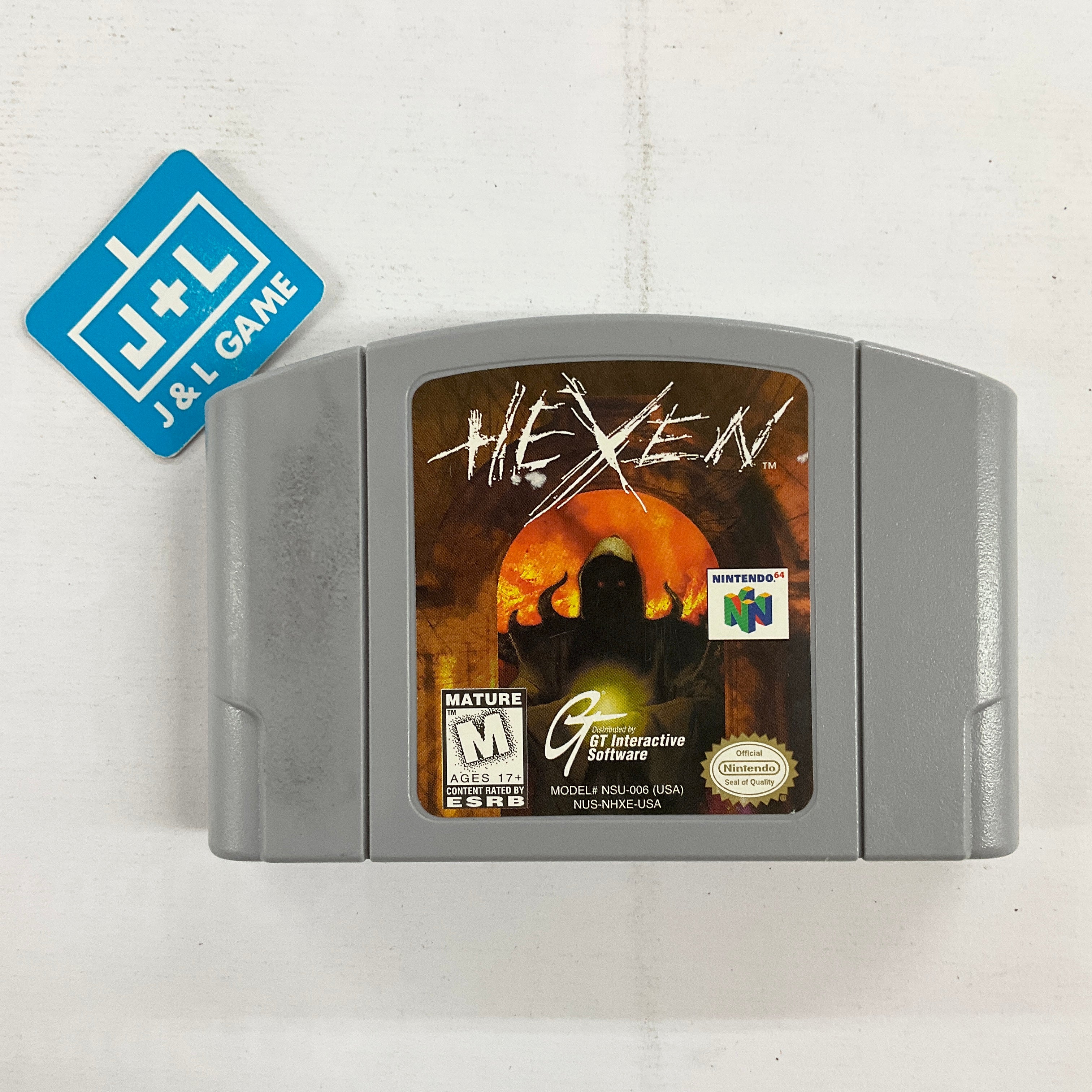 Hexen - (N64) Nintendo 64 [Pre-Owned] Video Games GT Interactive   