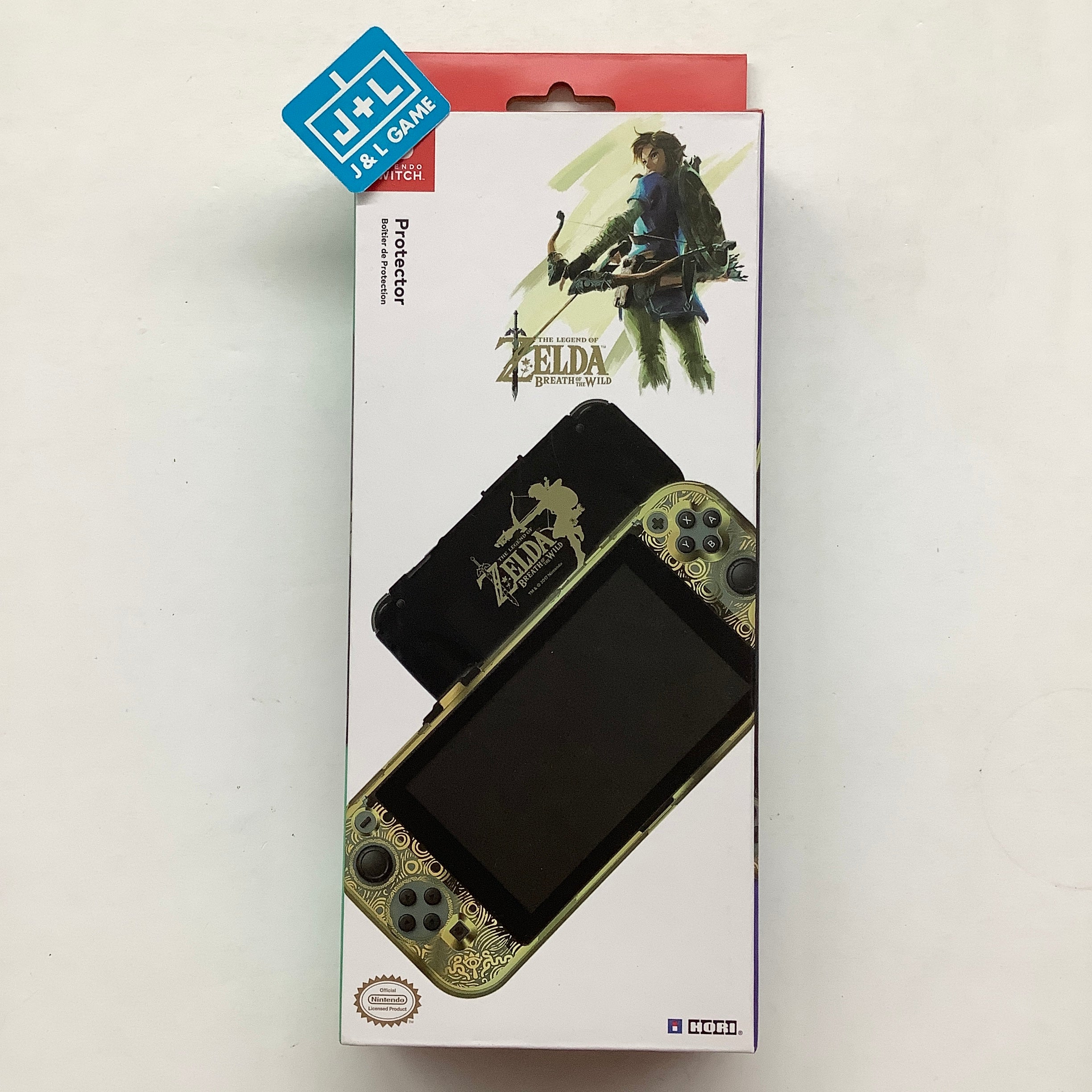 HORI Nintendo Switch Protector (The Legend of Zelda: Breath of the Wild) - (NSW) Nintendo Switch Accessories Hori