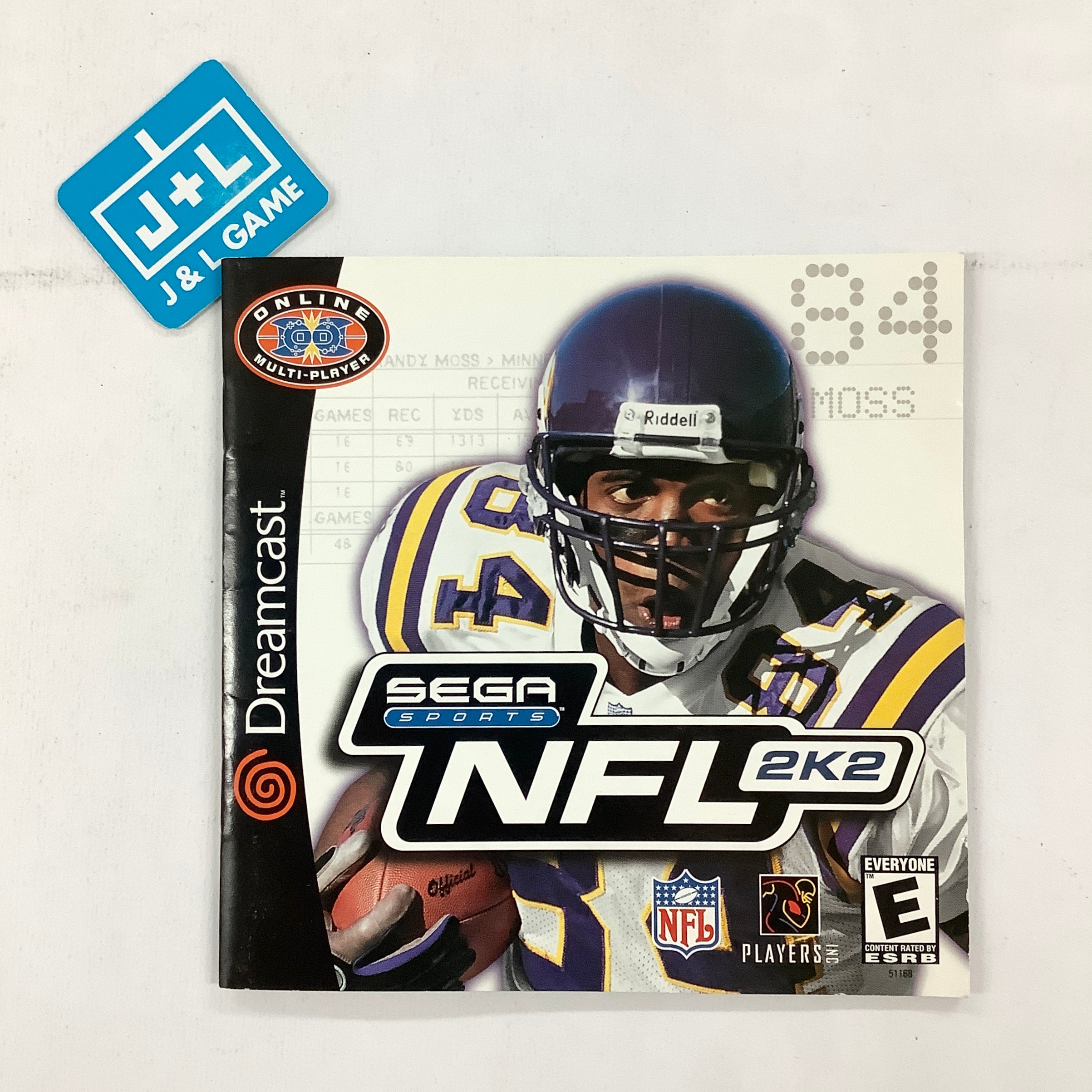 NFL 2K2 - (DC) SEGA Dreamcast  [Pre-Owned] Video Games Sega   