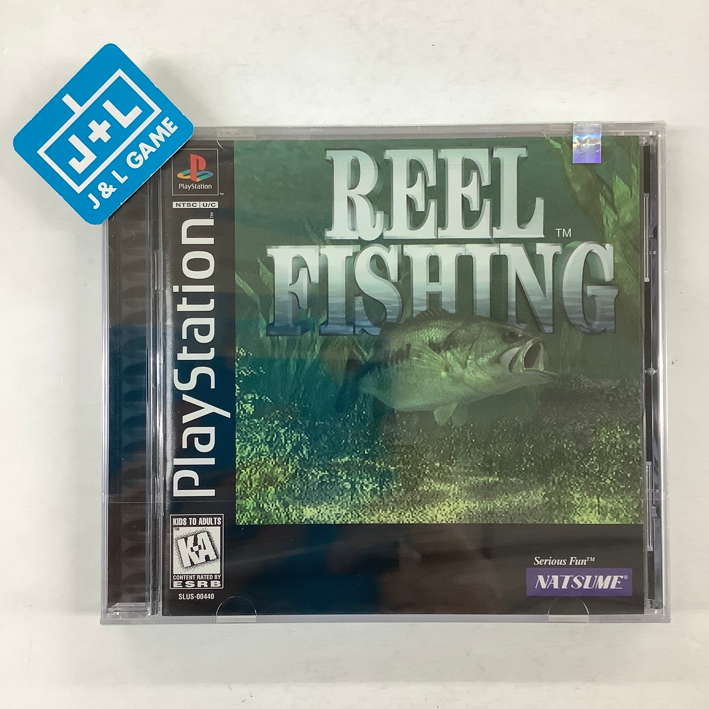 Reel Fishing - (PS1) PlayStation 1