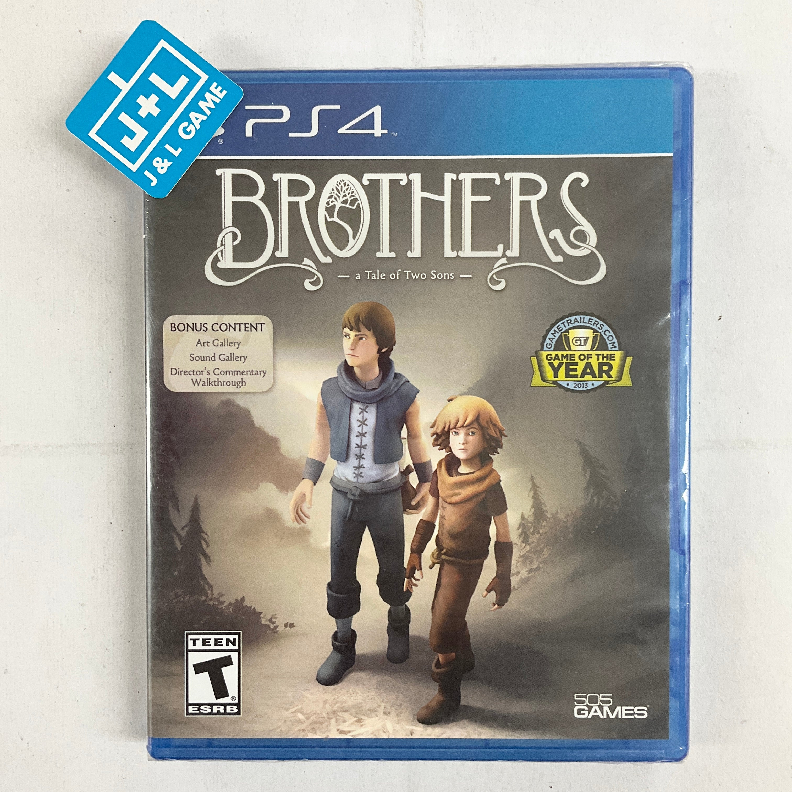 Brothers - (PS4) PlayStation 4 Video Games 505 Games   