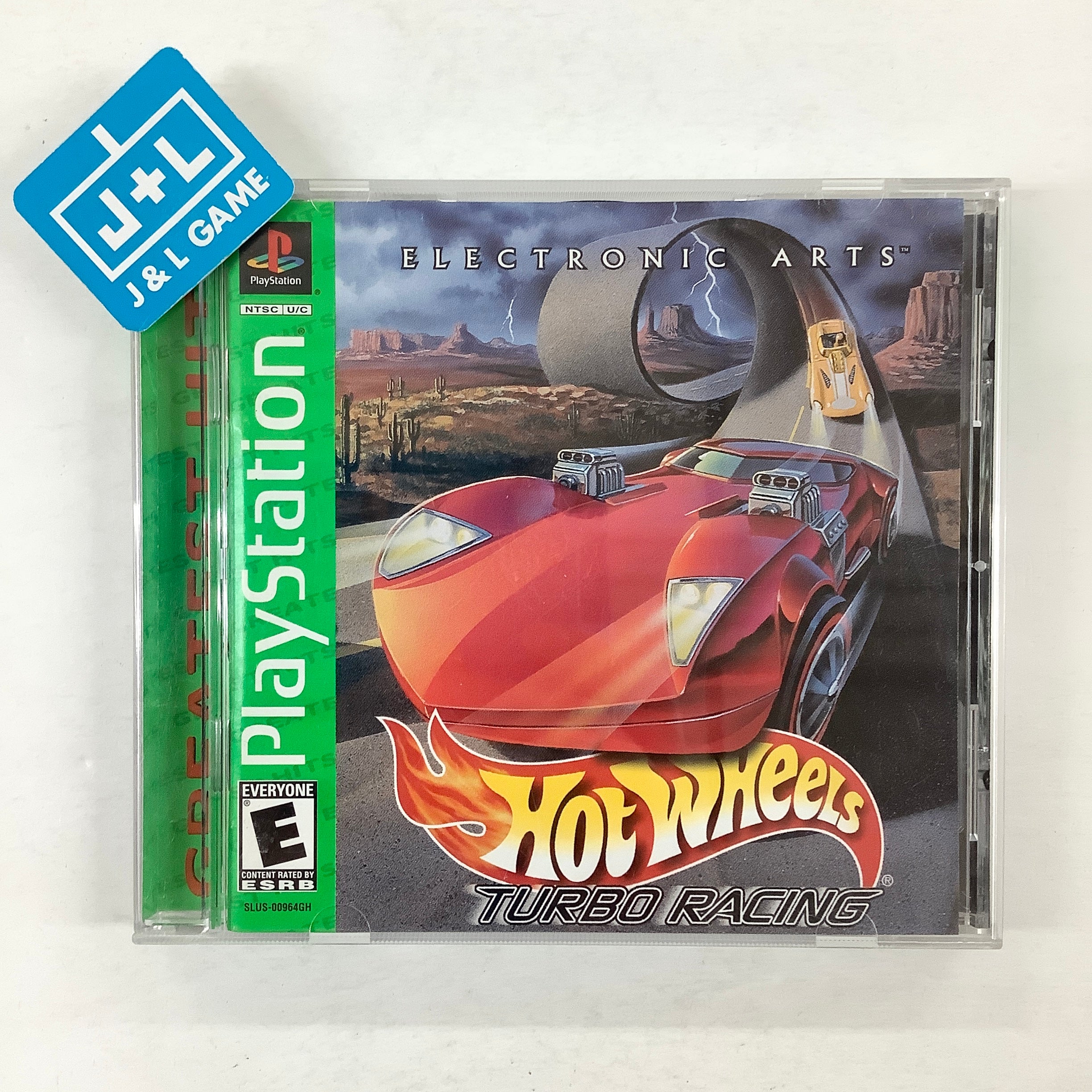 Hot Wheels Turbo Racing (Greatest Hits) - (PS1) PlayStation 1 [Pre-Owned] Video Games Electronic Arts   