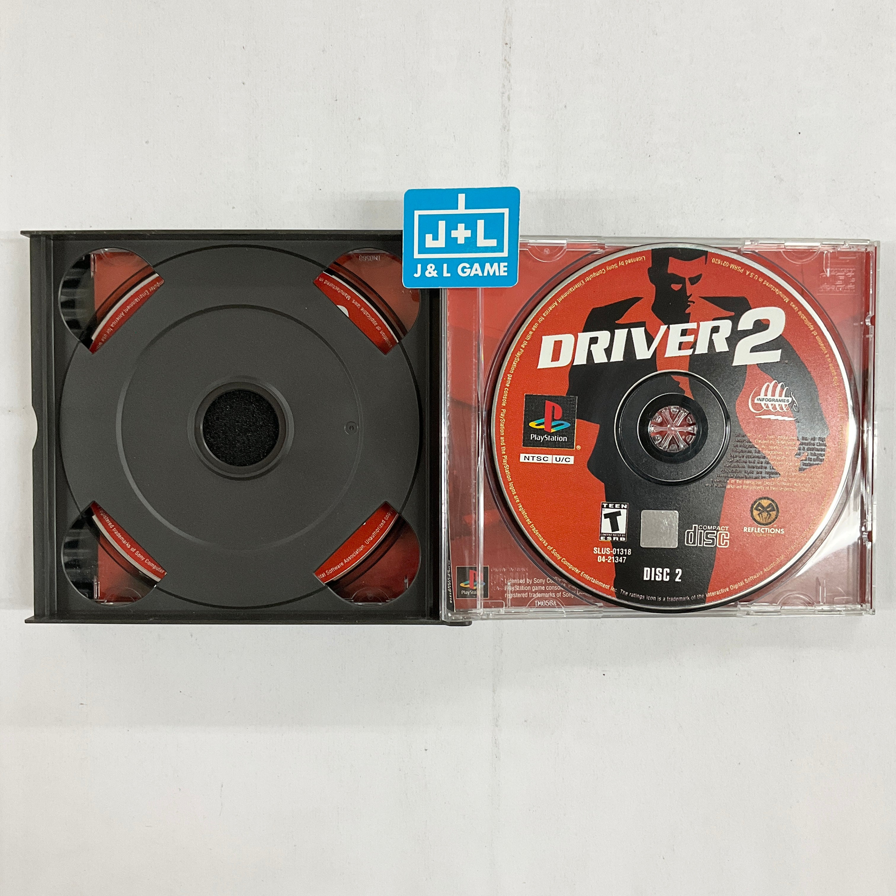 Driver 2 - (PS1) PlayStation 1 [Pre-Owned] Video Games Infogrames   