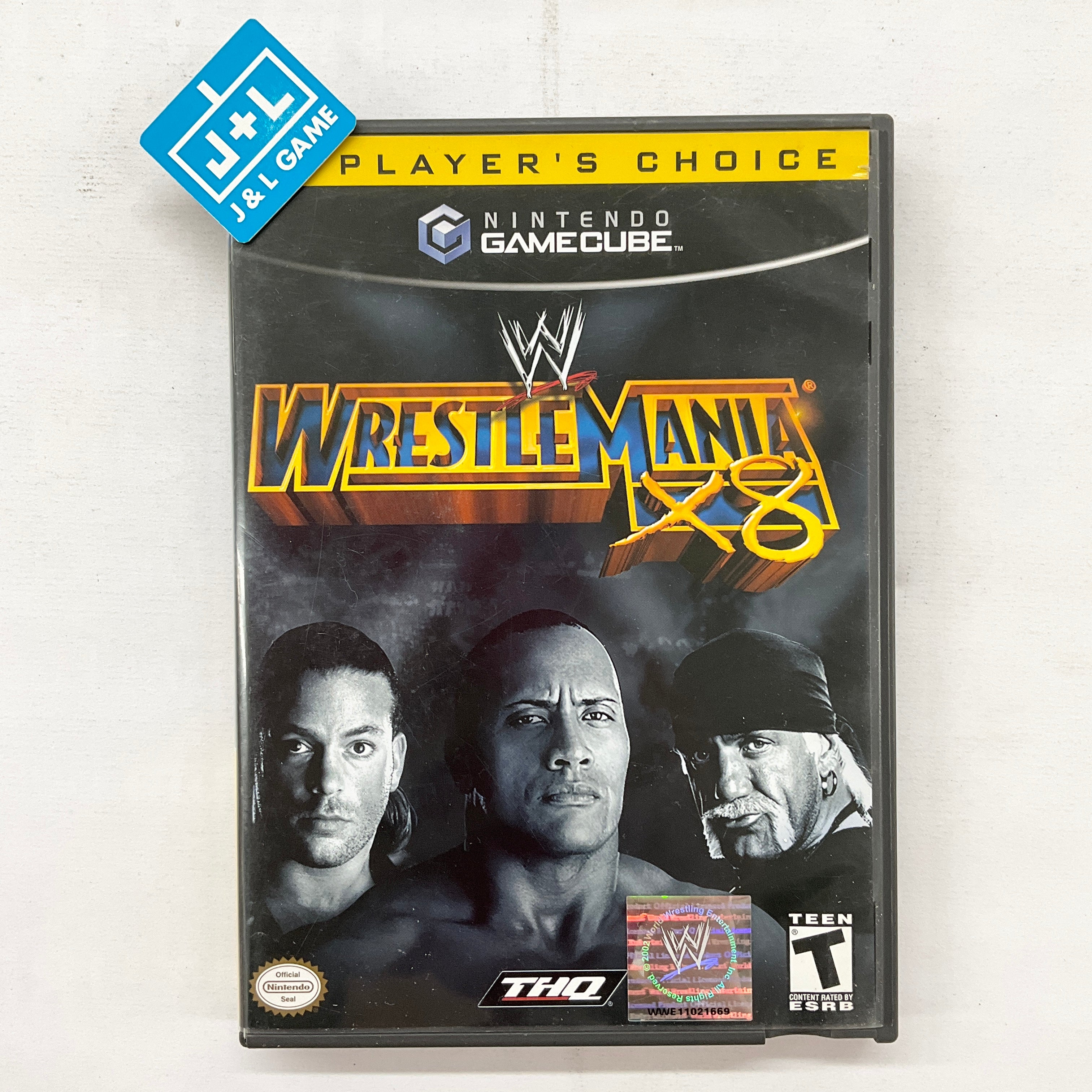 WWE WrestleMania X8 (Player's Choice) - (GC) GameCube [Pre-Owned] Video Games THQ   