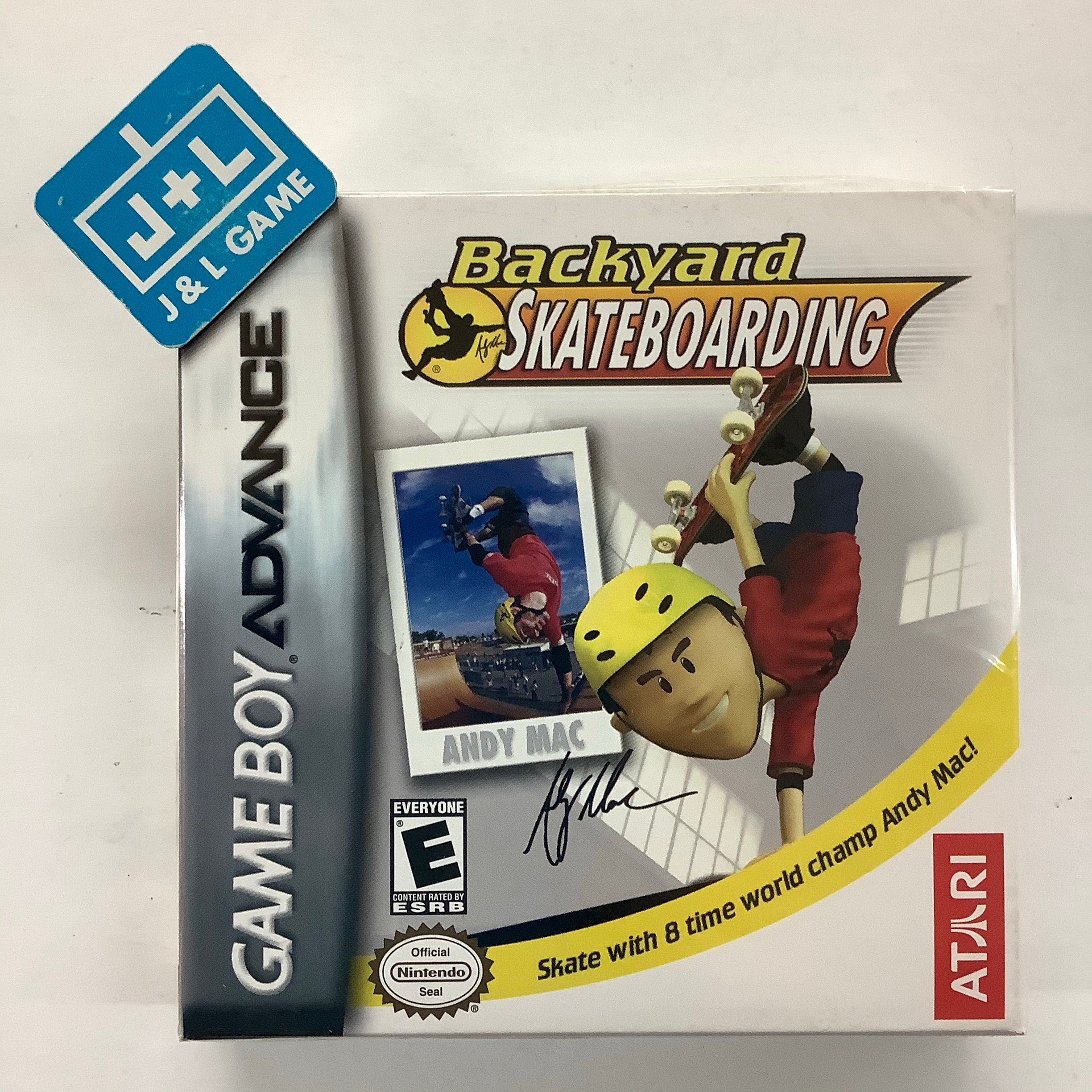 Backyard Skateboarding - (GBA) Game Boy Advance Video Games Atari SA
