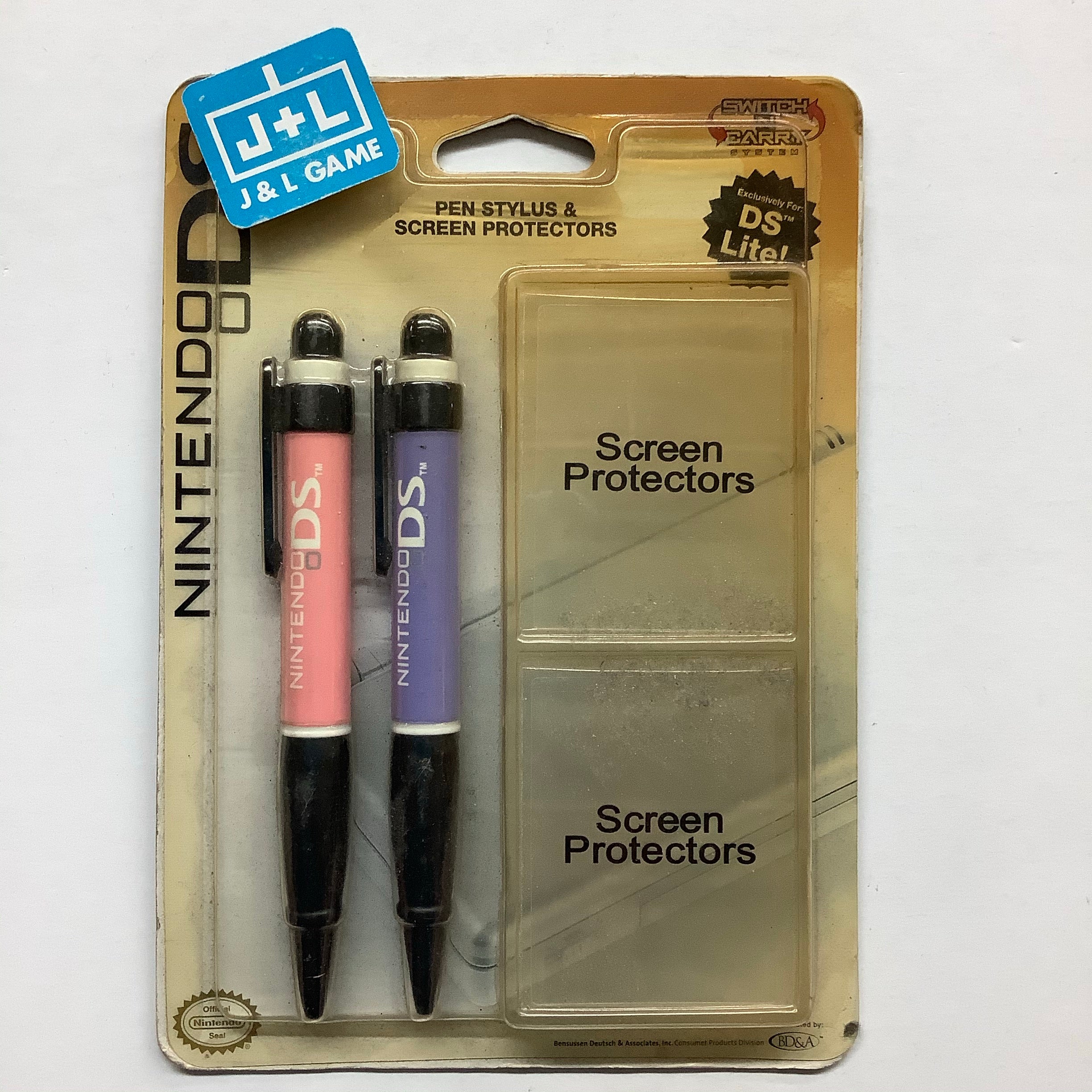 Nintendo DS Pen Stylus&Screen Protectors - (NDS) Nintendo DS | J&L