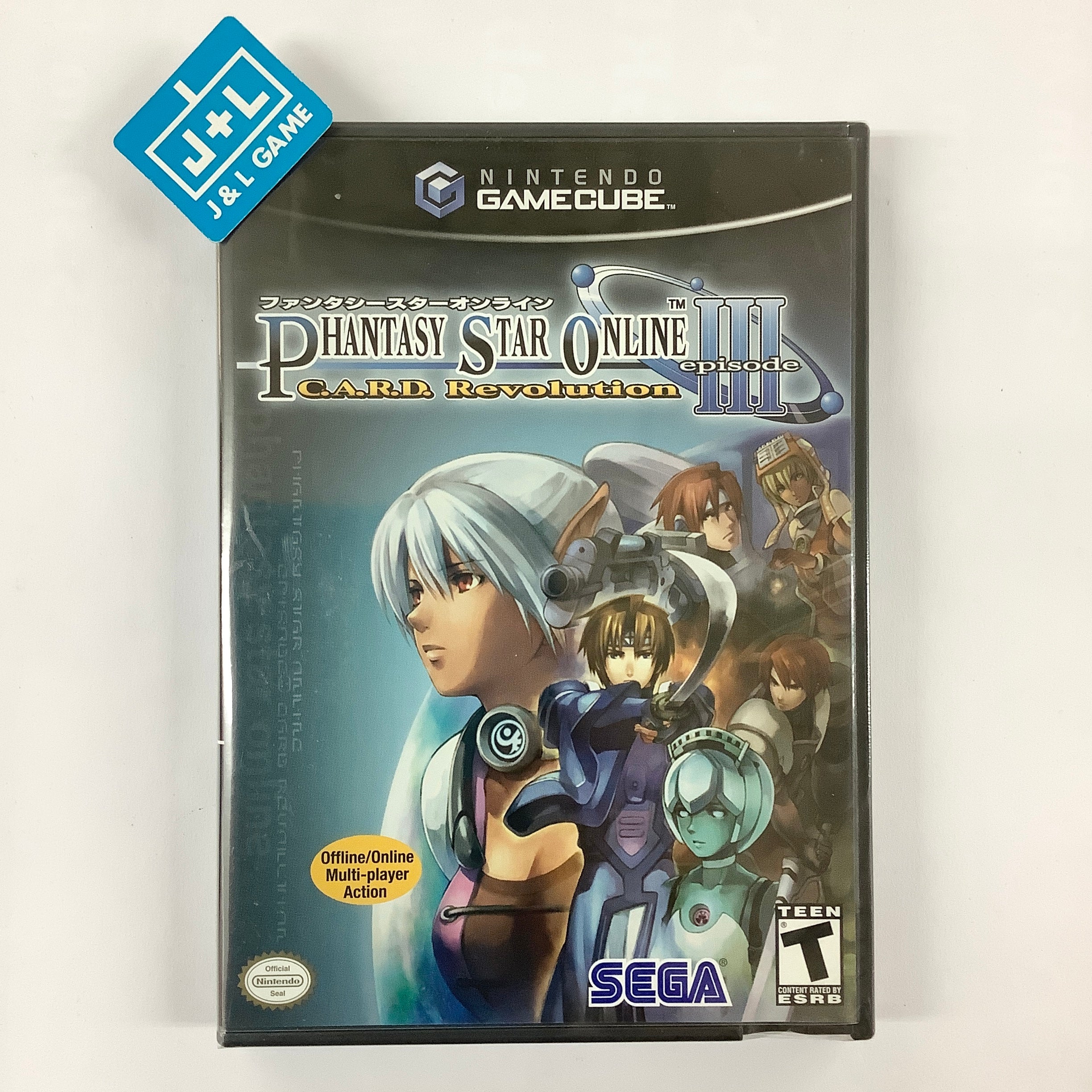 Phantasy Star Online Episode III: C.A.R.D. Revolution - (GC) GameCube Video Games Sega