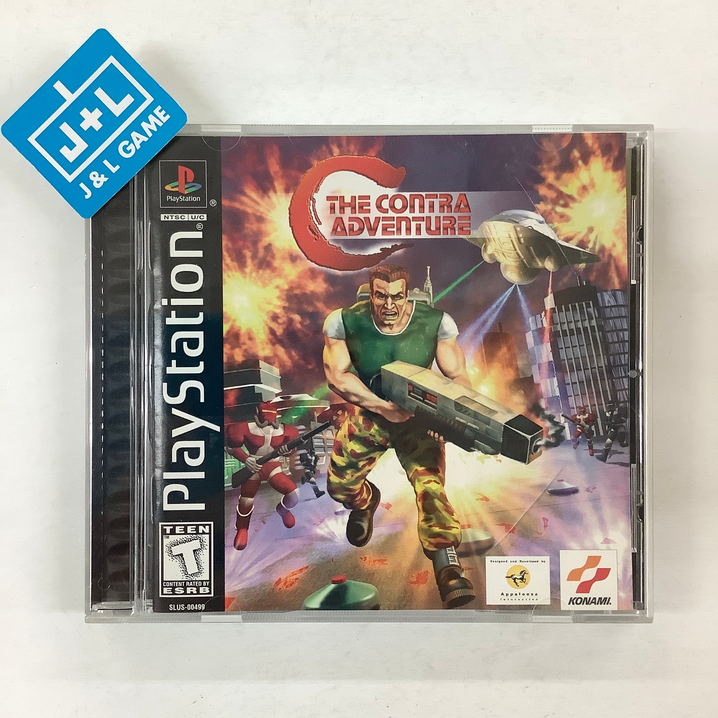 C: The Contra Adventure - (PS1) PlayStation 1 [Pre-Owned] Video Games Konami   