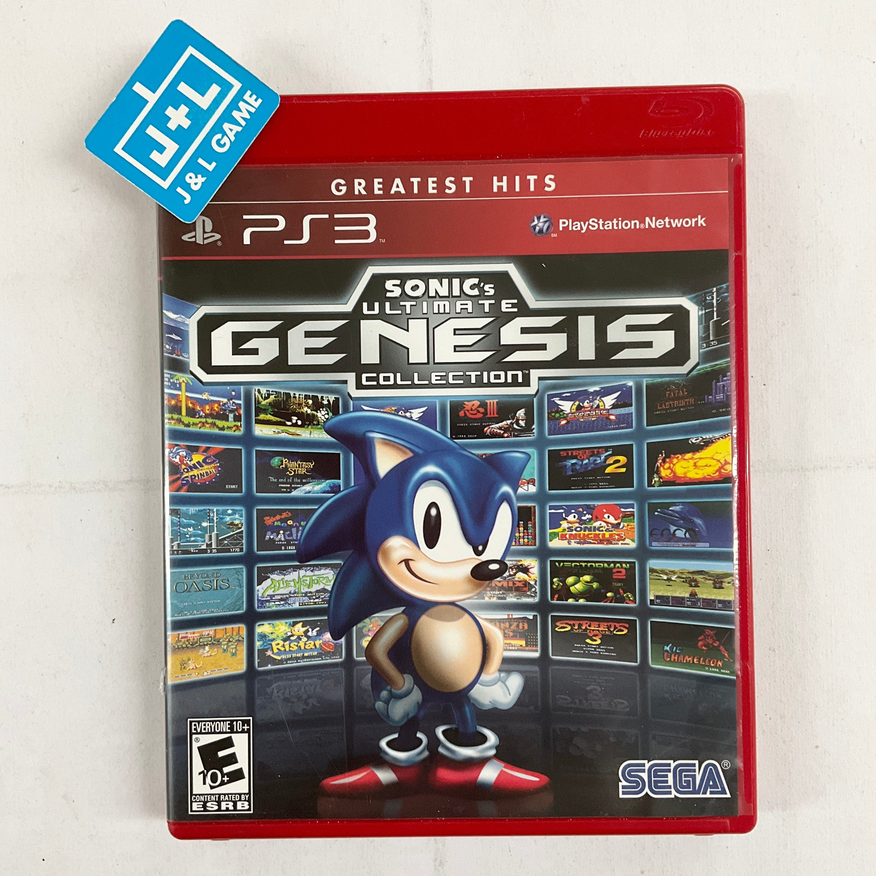 Sonic's Ultimate Genesis Collection (Greatest Hits) - (PS3