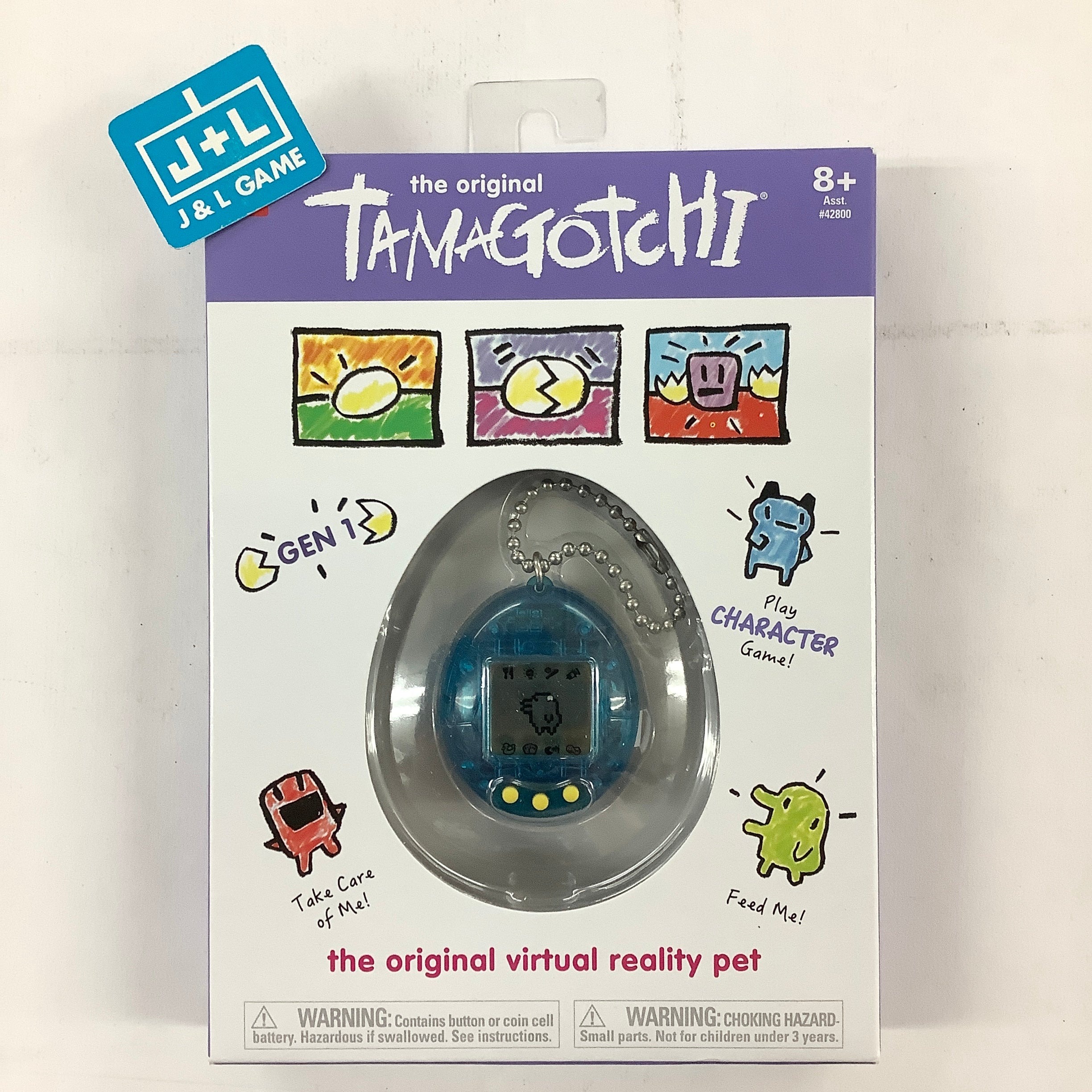  Tamagotchi Original - Yellow/Blue : Toys & Games