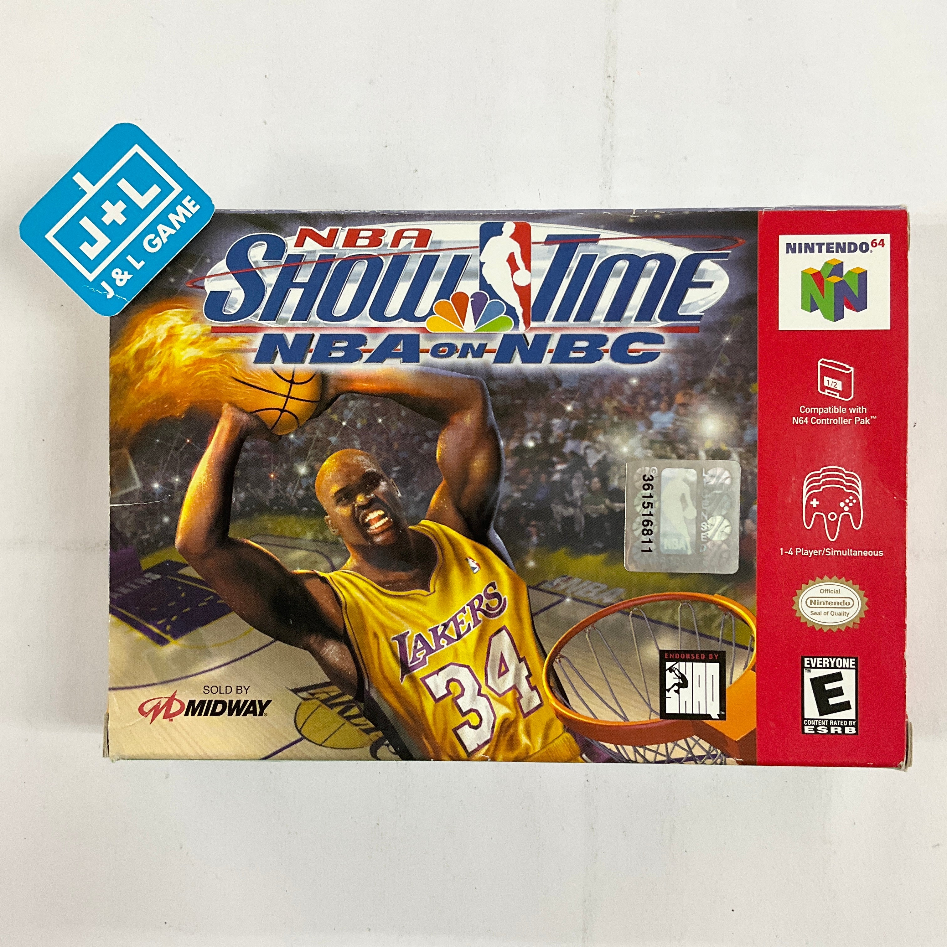 NBA Showtime: NBA on NBC - (N64) Nintendo 64 [Pre-Owned] Video Games Midway   