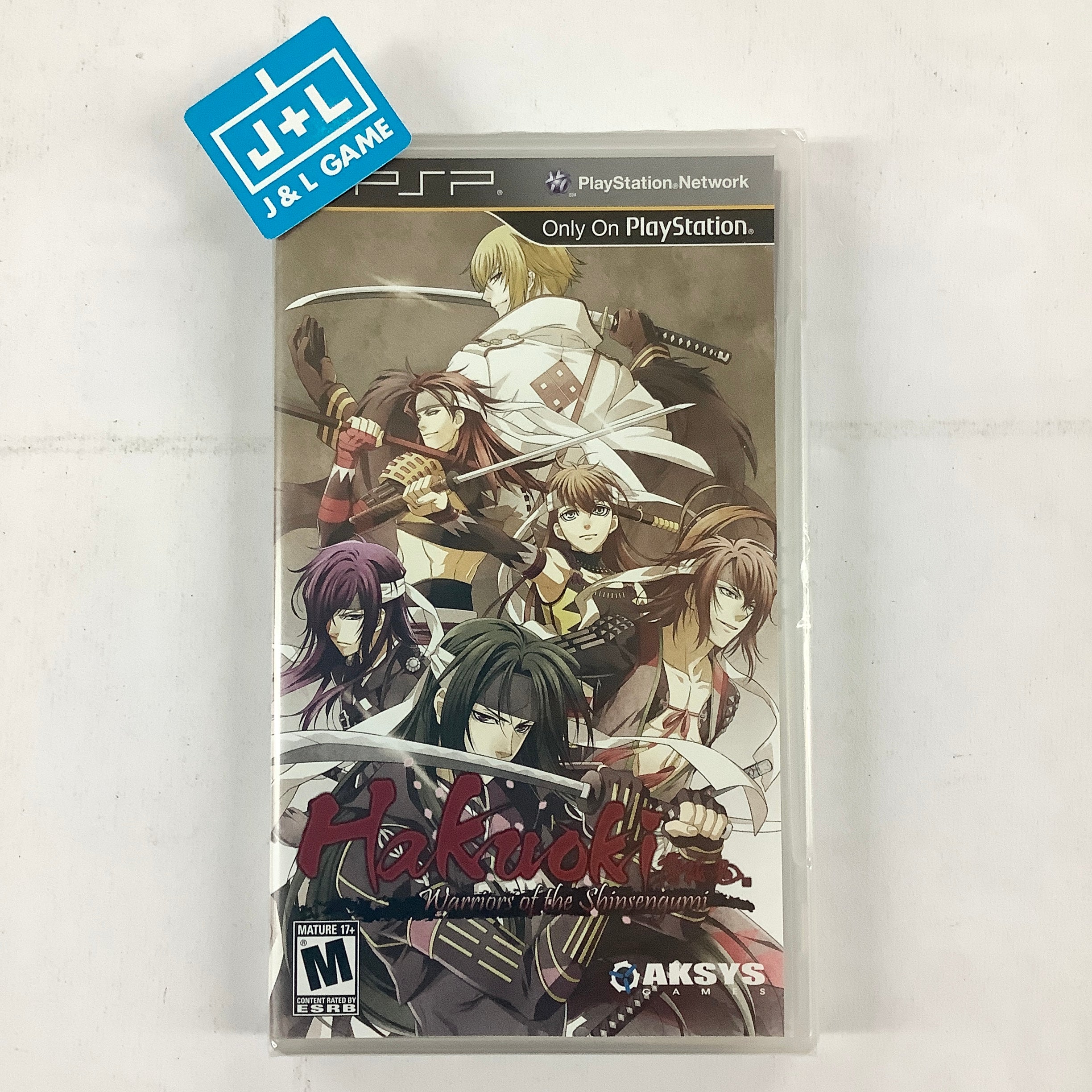 Hakuoki: Warriors of the Shinsengumi - Sony PSP Video Games Aksys Games   