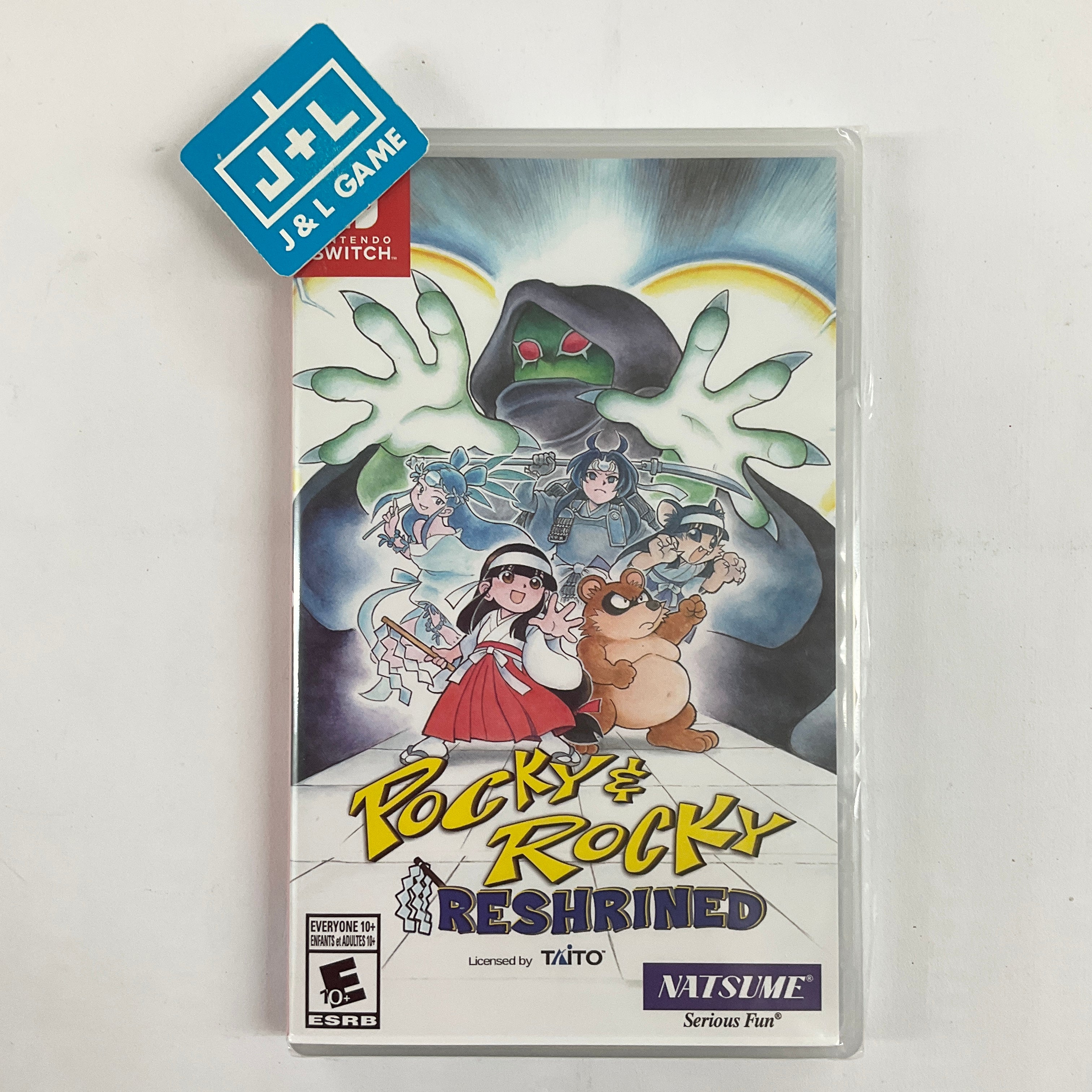 Pocky & Rocky Reshrined - (NSW) Nintendo Switch Video Games Natsume