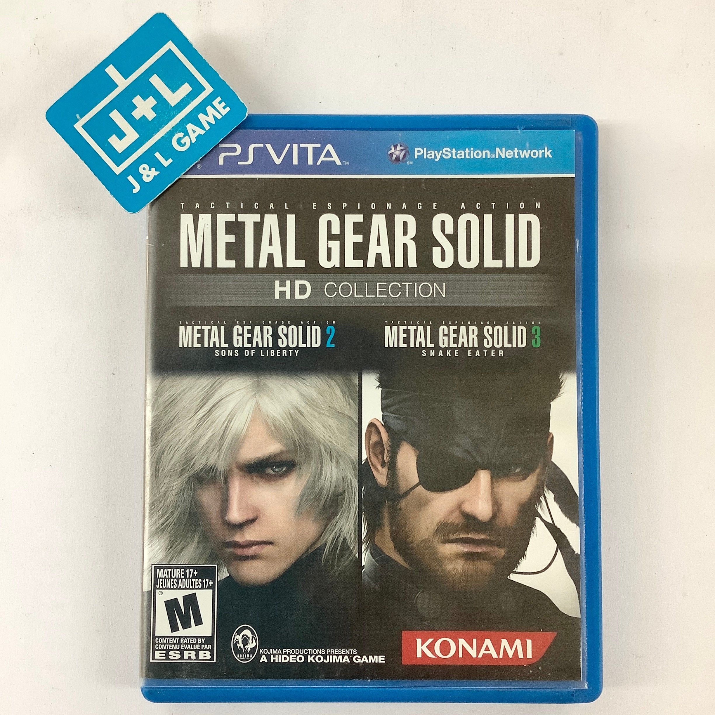 Metal Gear Solid HD Collection - (PSV) PlayStation Vita [Pre-Owned] Video Games Konami   