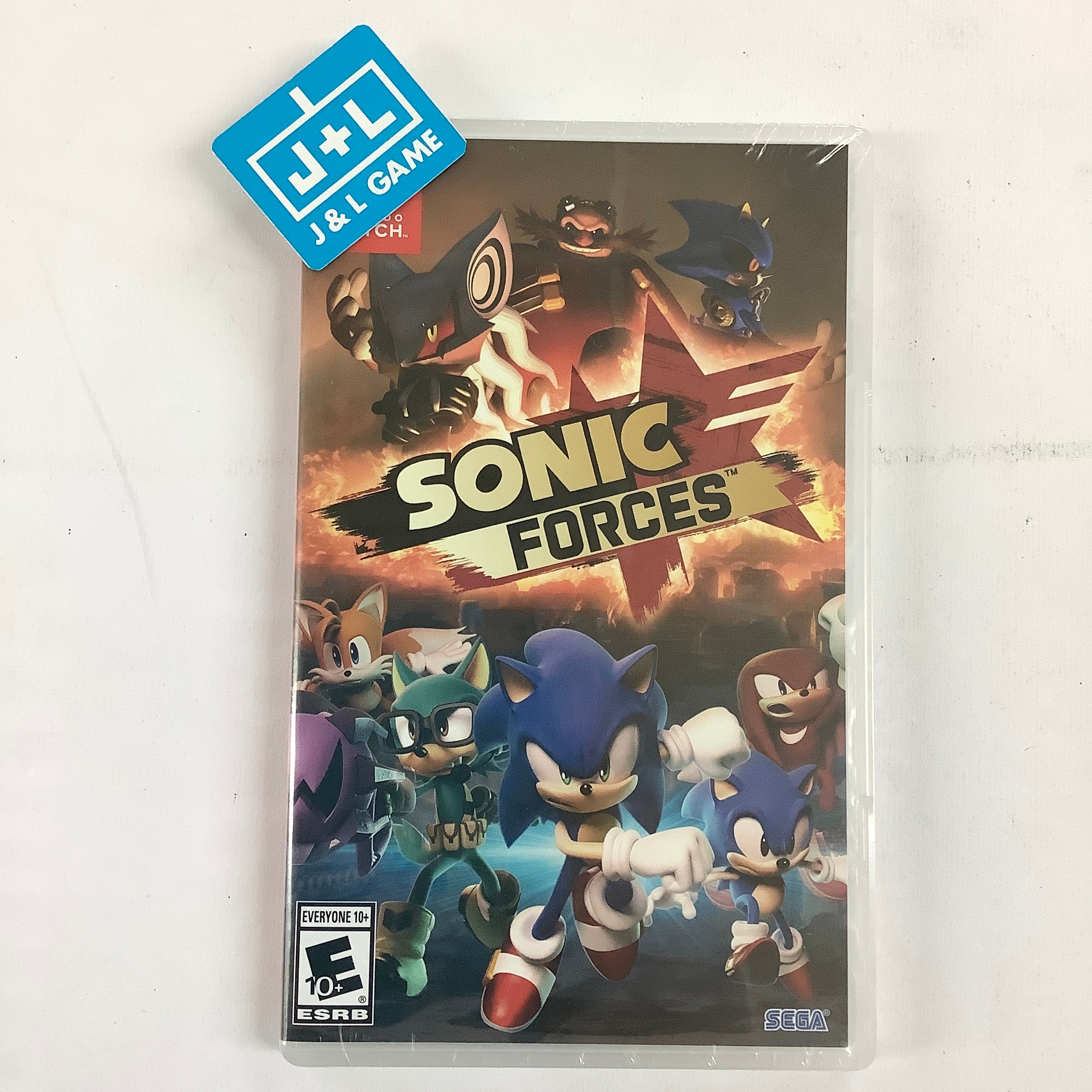 Sonic Forces - (NSW) Nintendo Switch Video Games SEGA   