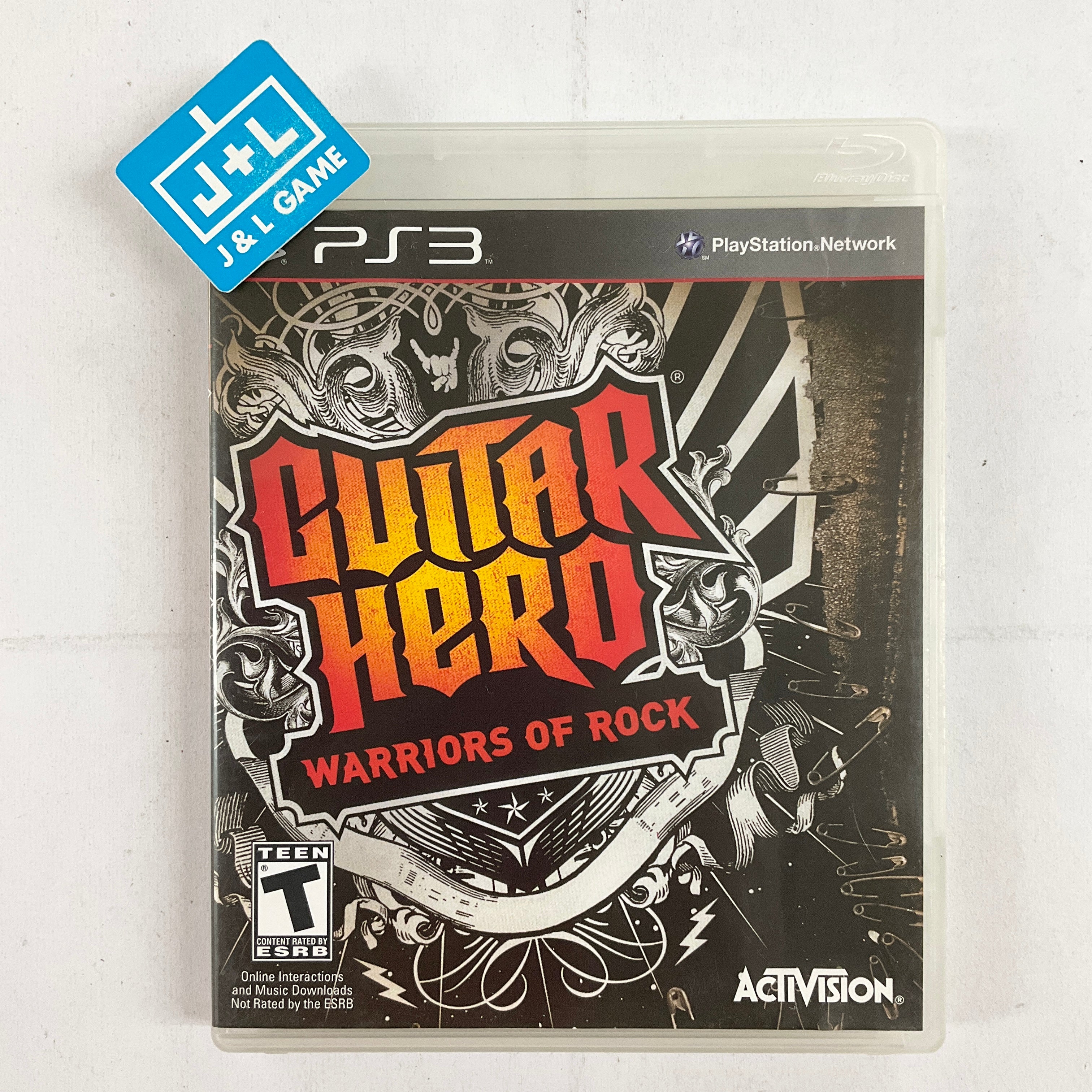 Guitar Hero: Warriors of Rock - (PS3) PlayStation 3 [Pre-Owned] Video Games Activision   