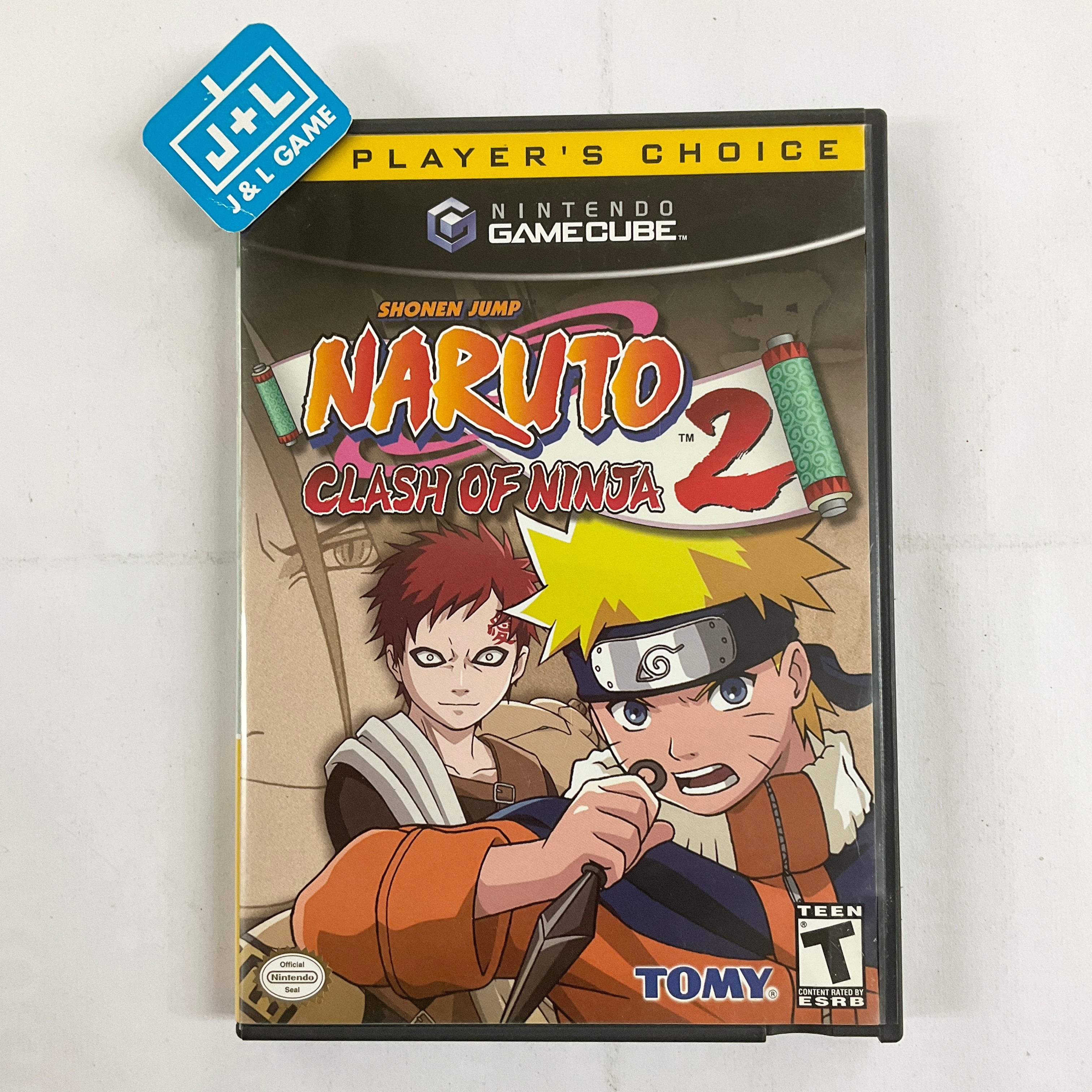 Naruto: Clash of Ninja 2 (Player's Choice) - (GC) GameCube [Pre-Owned] Video Games Tomy Corporation   