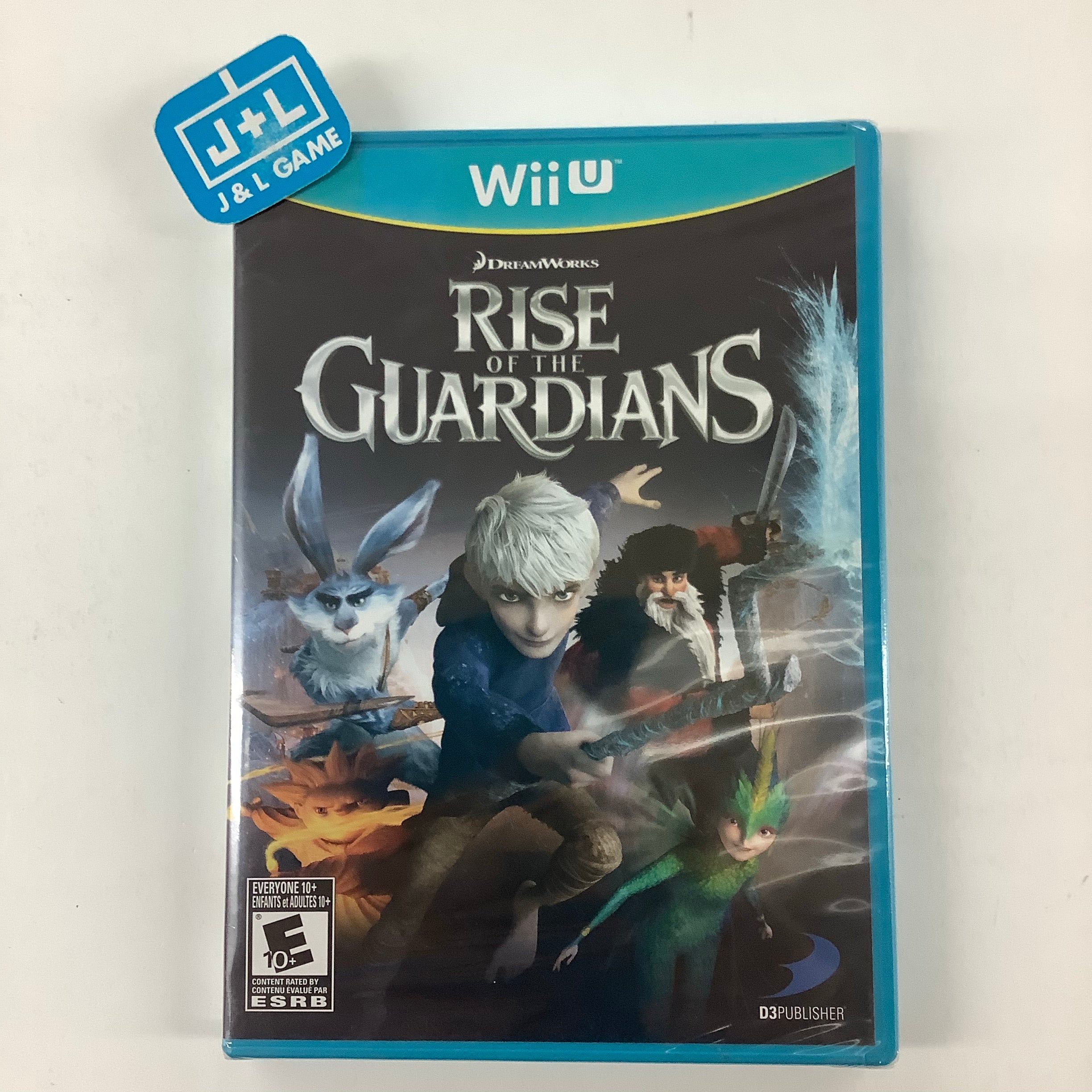 Rise of the Guardians: The Video Game - Nintendo Wii U Video Games D3 Publisher