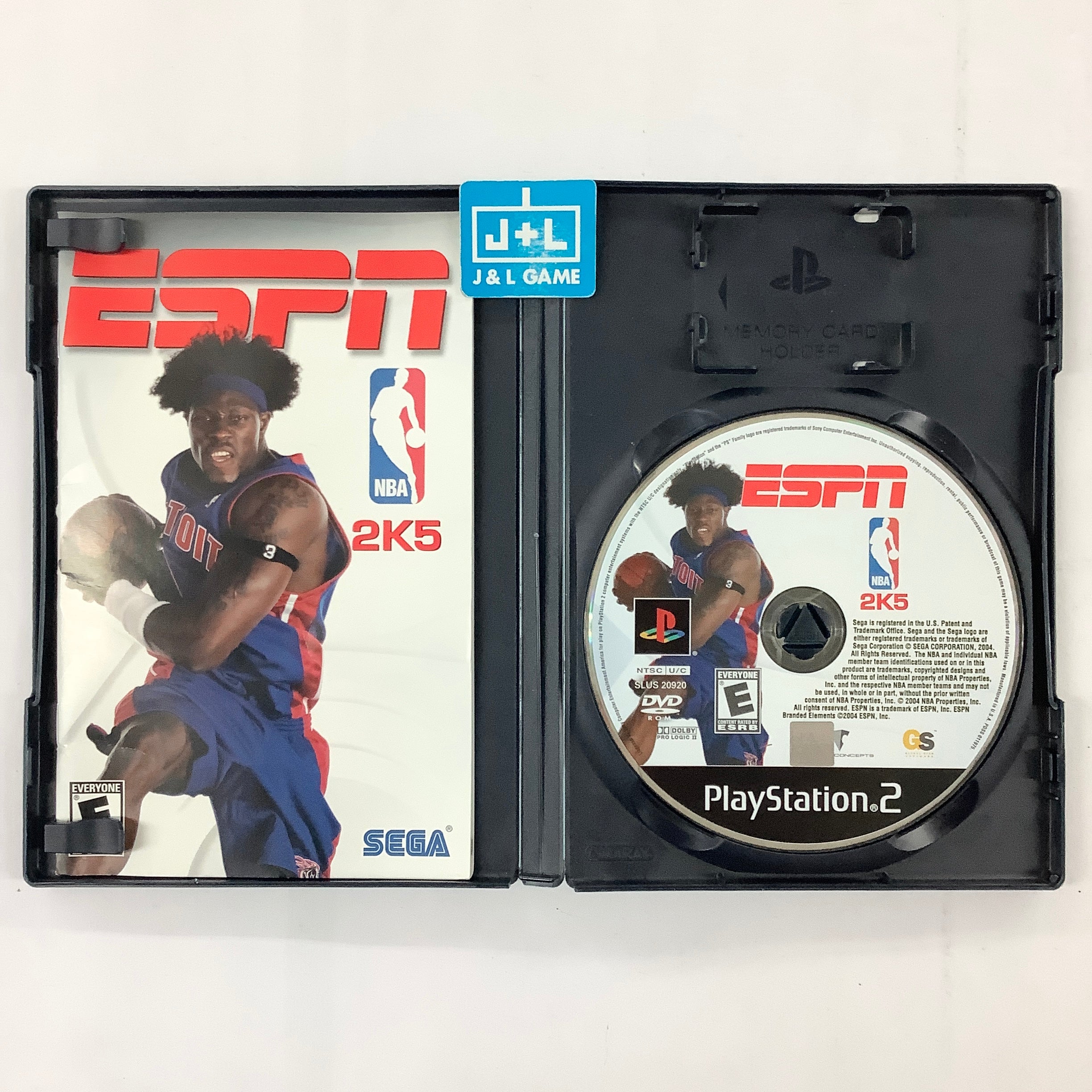 ESPN NBA 2K5 - (PS2) PlayStation 2 [Pre-Owned] Video Games Sega   