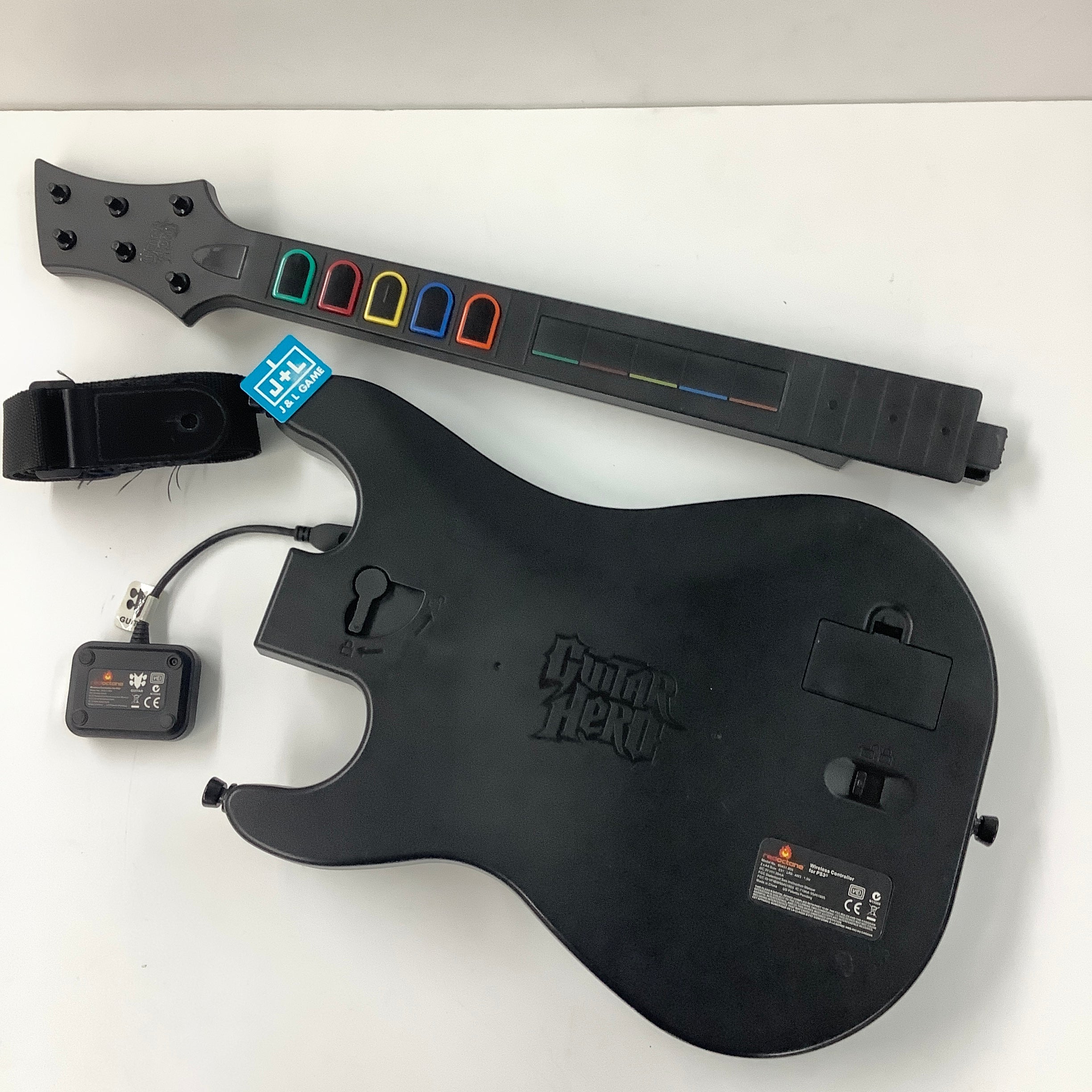 Guitar Hero Wireless Guitar Controller (Red Octane) - (PS3) PlayStation 3 [Pre-Owned] Accessories RedOctane   