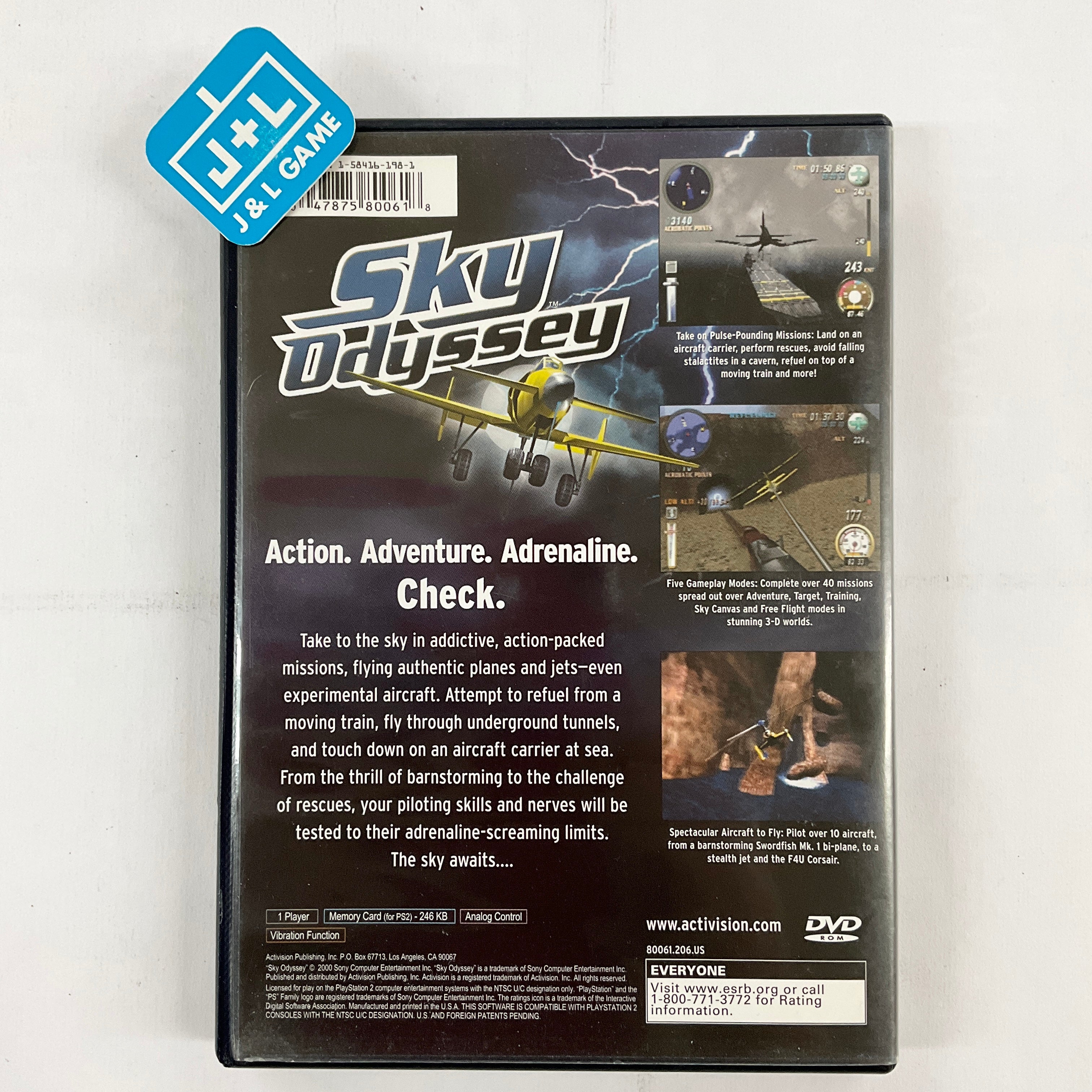 Sky Odyssey - (PS2) PlayStation 2 [Pre-Owned] Video Games Activision   