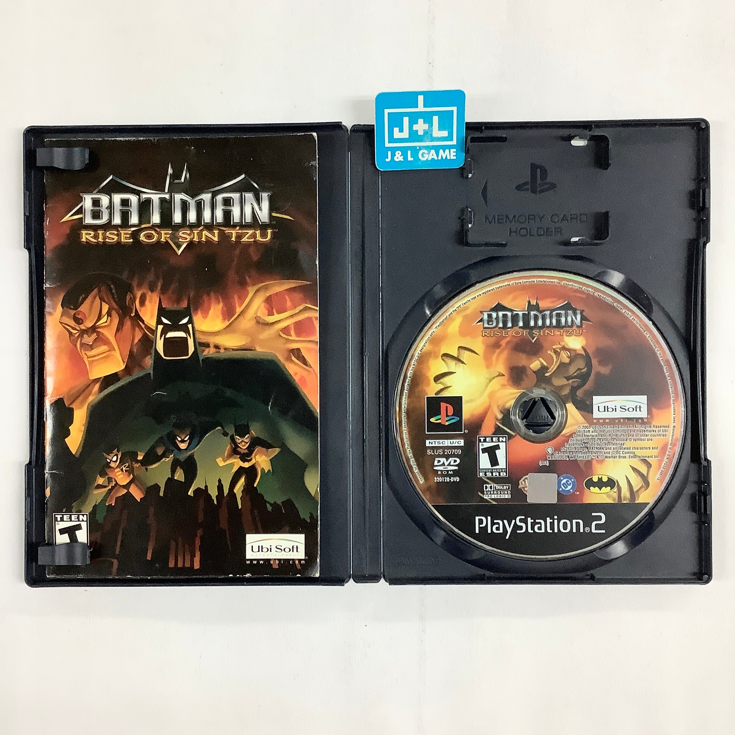 Batman: Rise of Sin Tzu - (PS2) PlayStation 2 [Pre-Owned] Video Games Ubisoft   