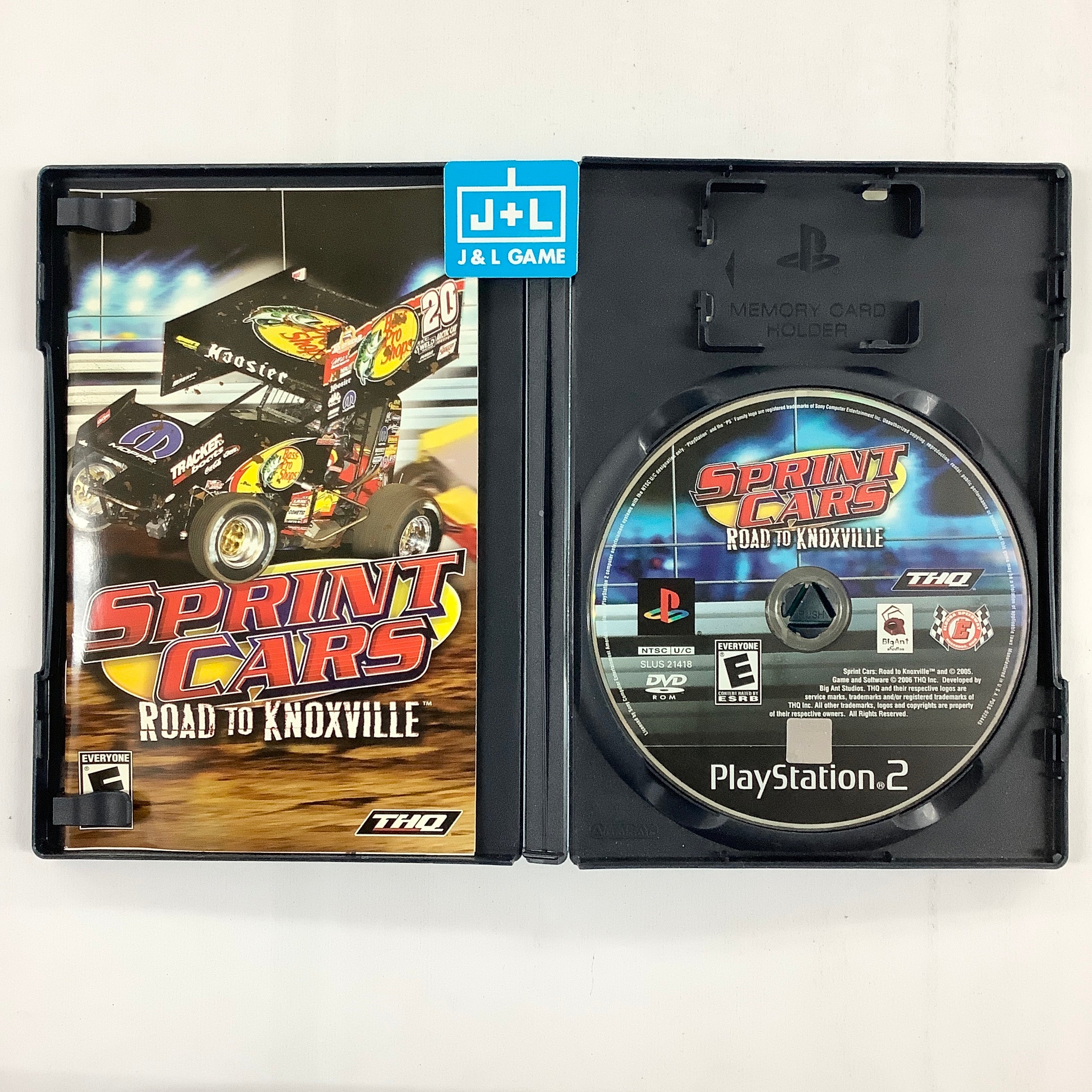 Sprint Cars: Road to Knoxville - (PS2) PlayStation 2 [Pre-Owned] Video Games THQ   