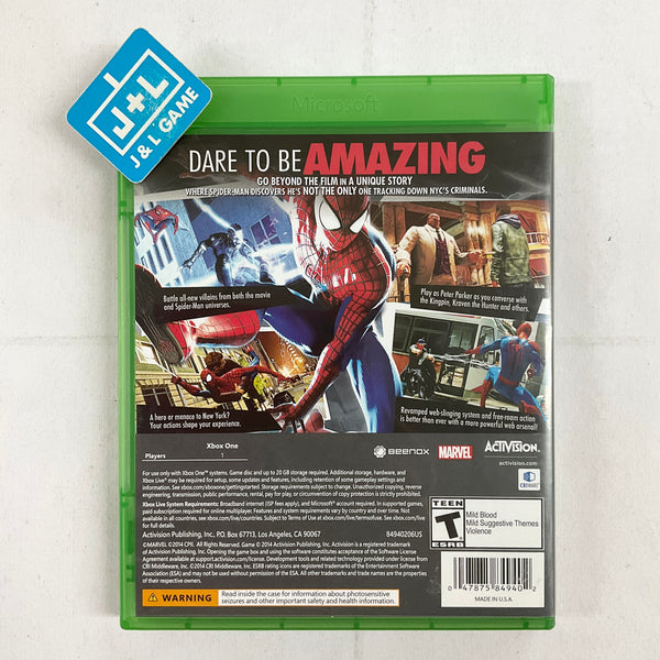 The Amazing Spider-Man 2 (Microsoft Xbox 360, 2014) for sale