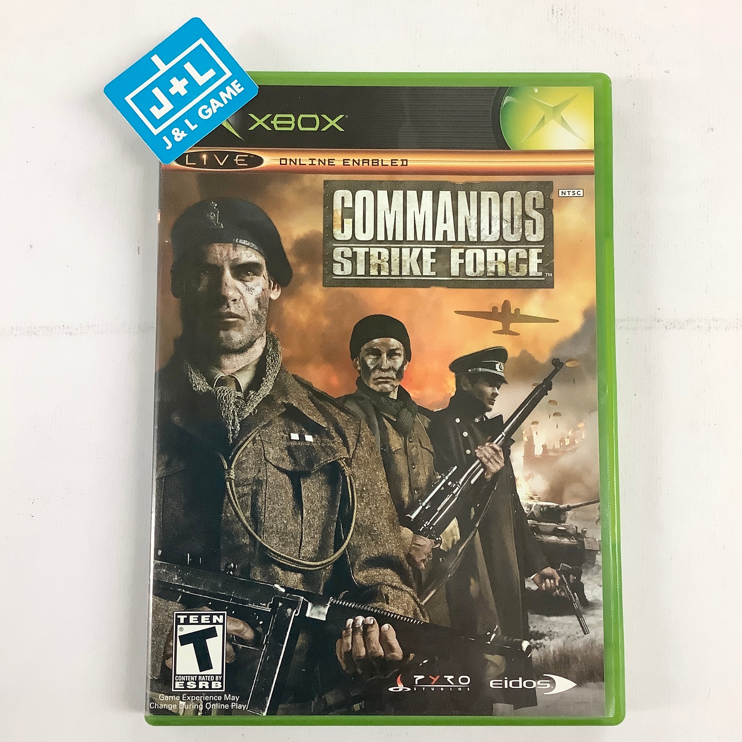 Commandos Strike Force - (XB) Xbox [Pre-Owned] Video Games Eidos Interactive   