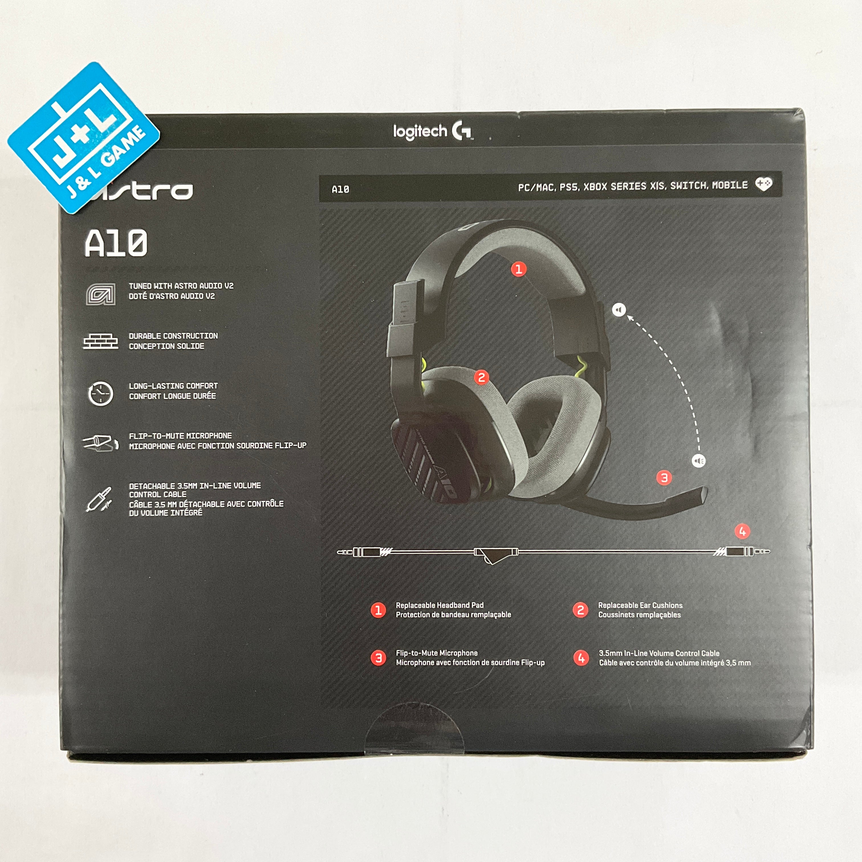 Astro Gaming A10 Gen 2 Wired Headset - (PS5) Playstation 5 Accessories ASTRO Gaming   
