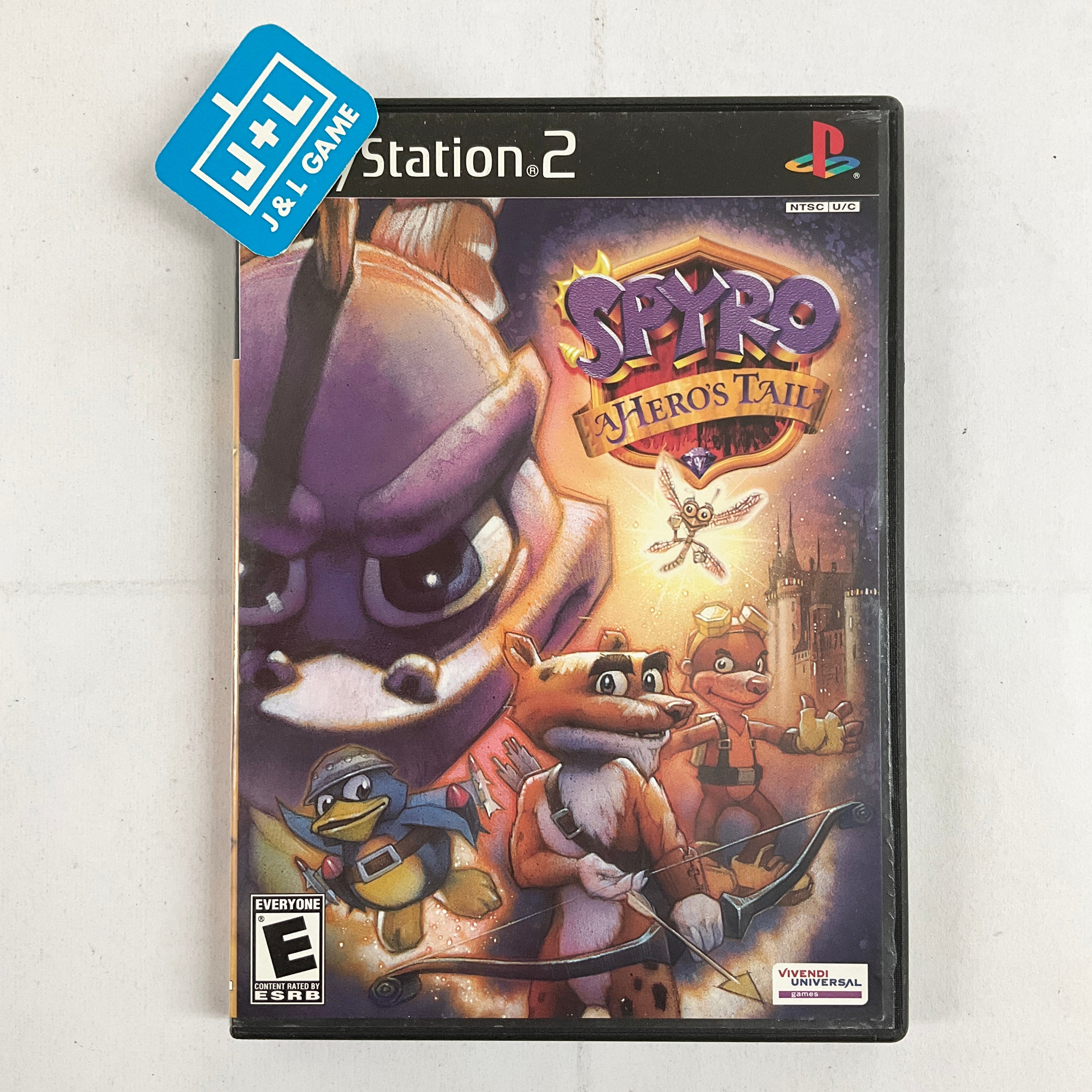 Spyro: A Hero's Tail - (PS2) PlayStation 2 [Pre-Owned] Video Games VU Games   