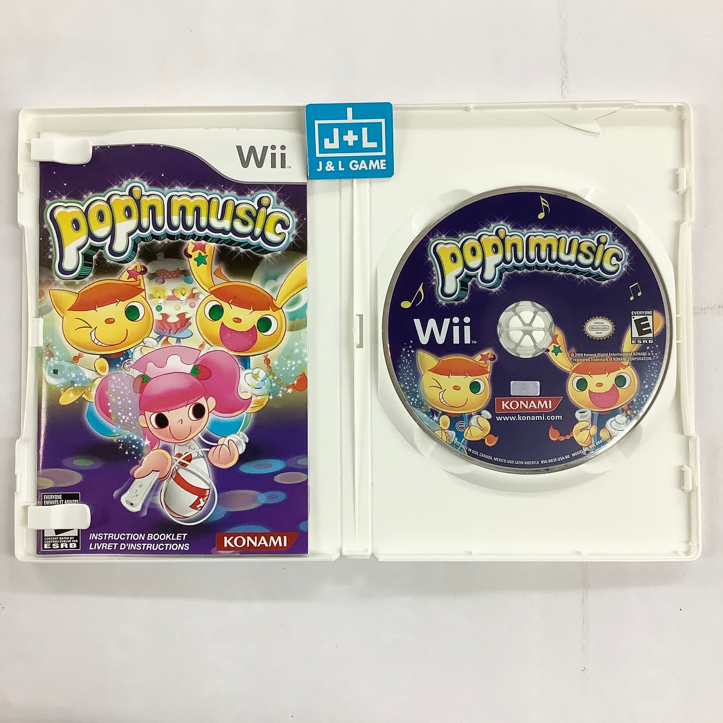 Pop'n Music - Nintendo Wii [Pre-Owned] Video Games Konami   