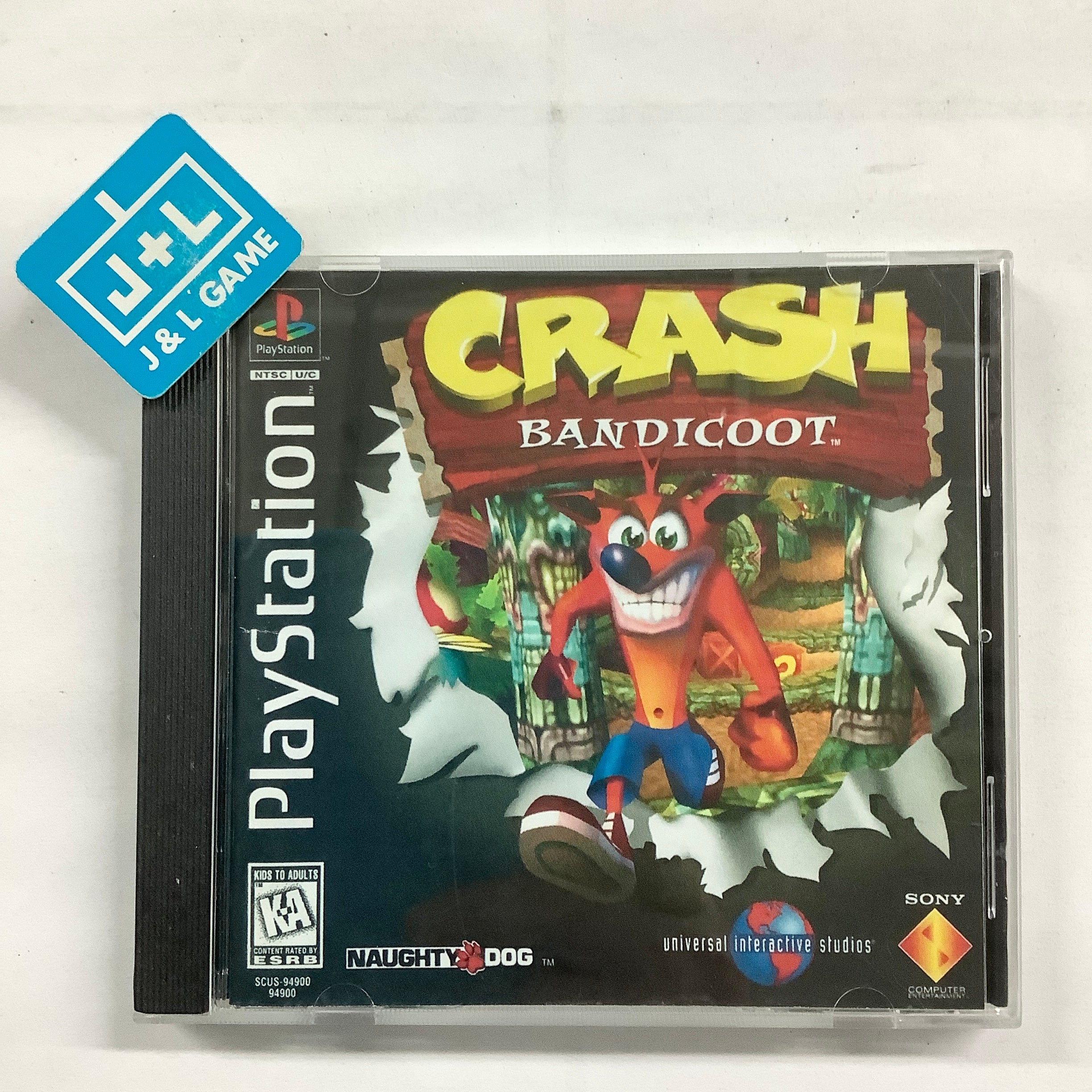 Crash Bandicoot - (PS1) PlayStation 1 [Pre-Owned] Video Games SCEA   